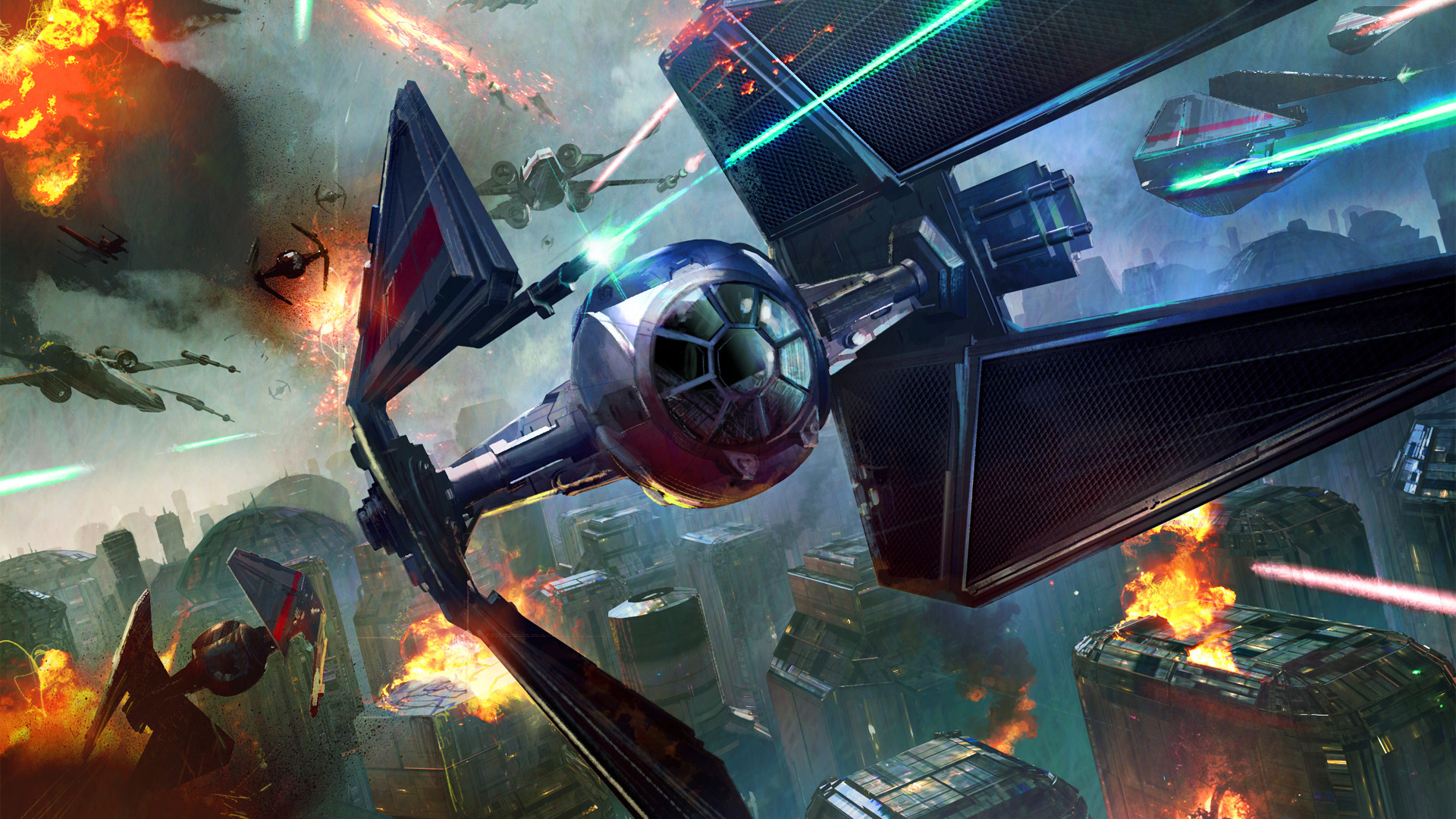 Star Wars Space Battle Wallpaper Images