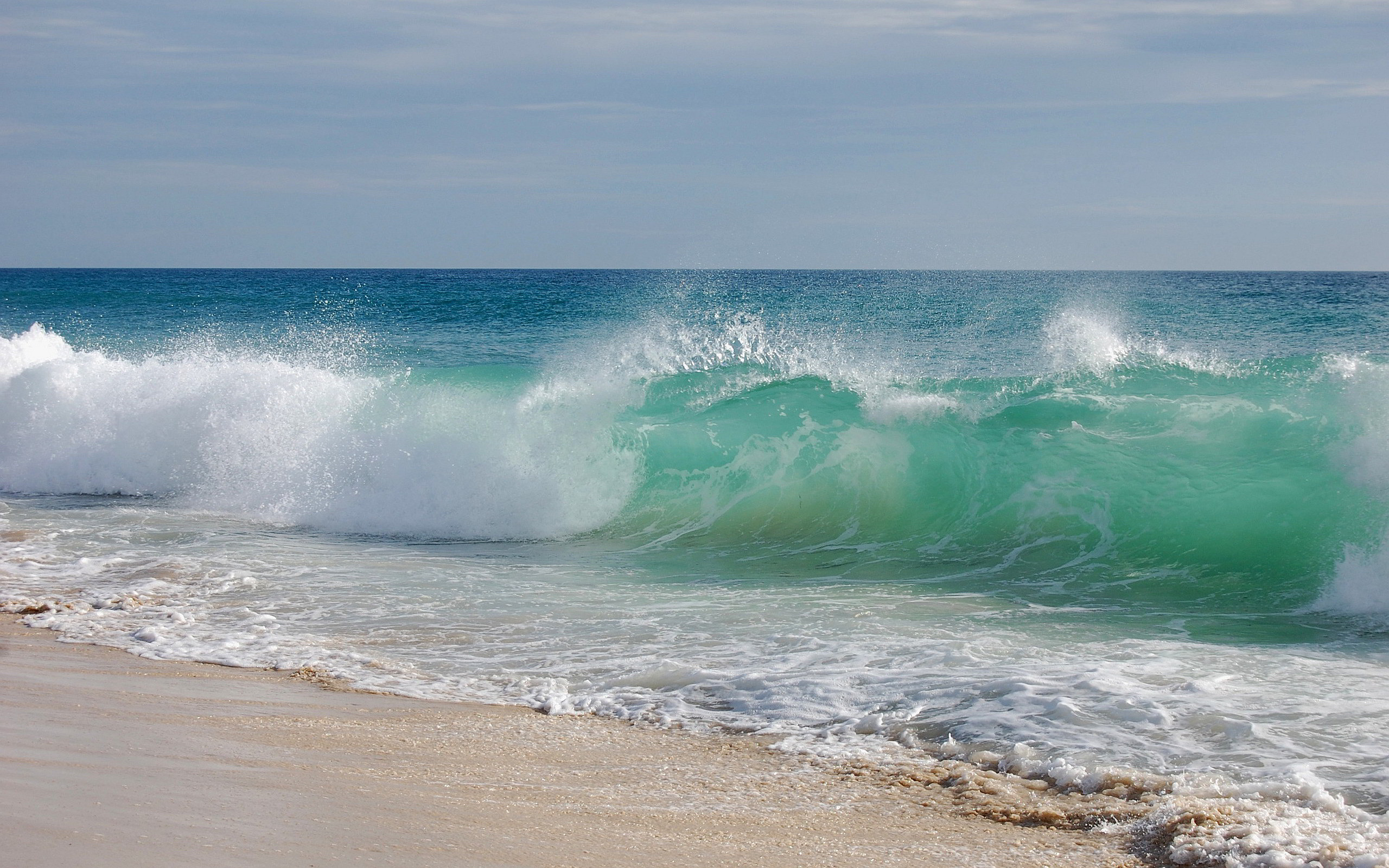 Beach Waves Wallpapers For Desktop 55 Images 