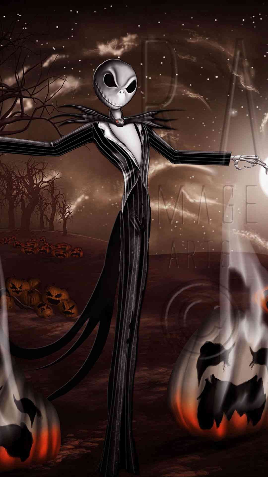 jack skeleton background