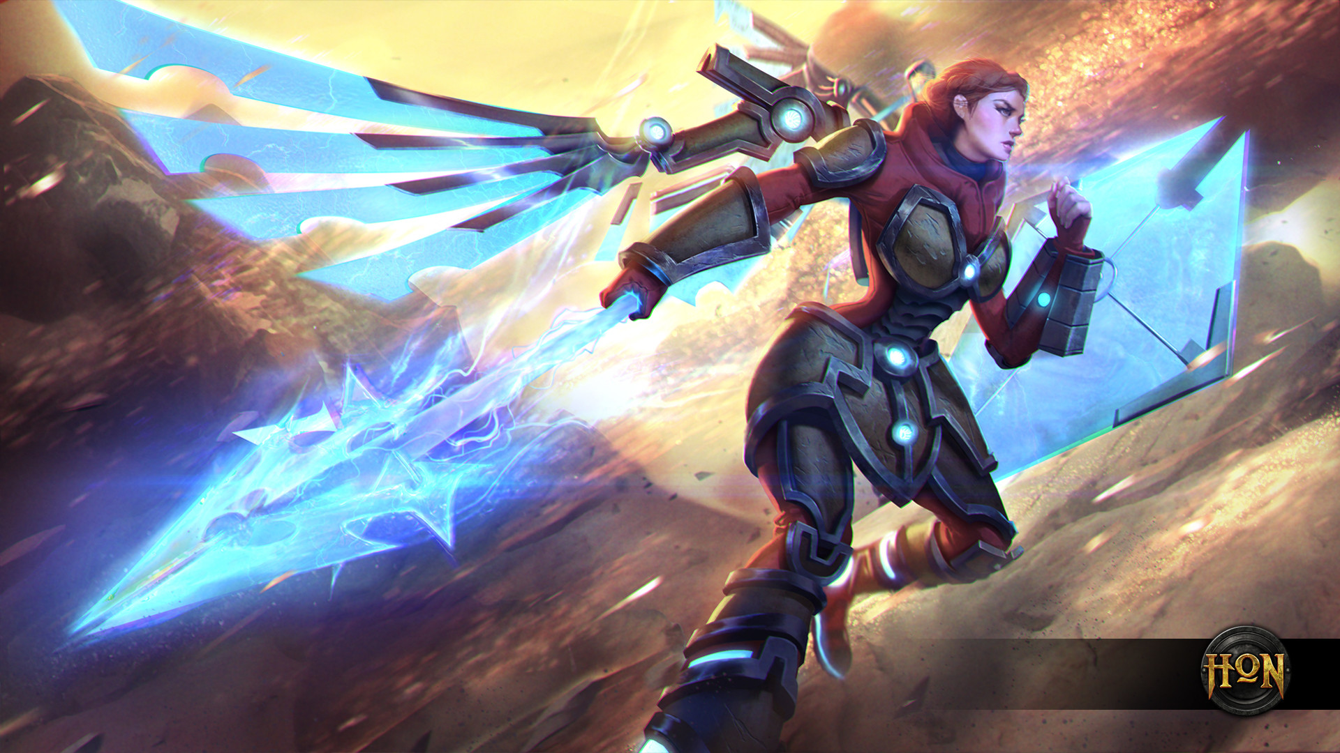 1920x1080 Brunhild – Ultimate Valkyrie, Commander of the URSA Corps Wallpaper |  Heroes of Newerth Lore