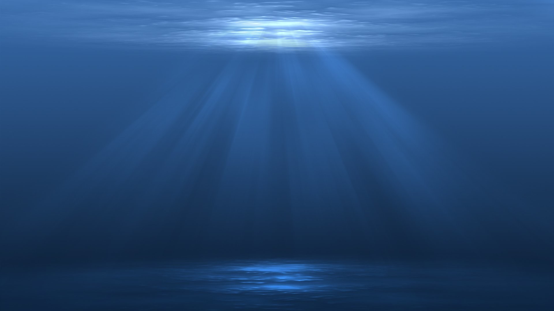sea deep of Bottom sea sea the blue