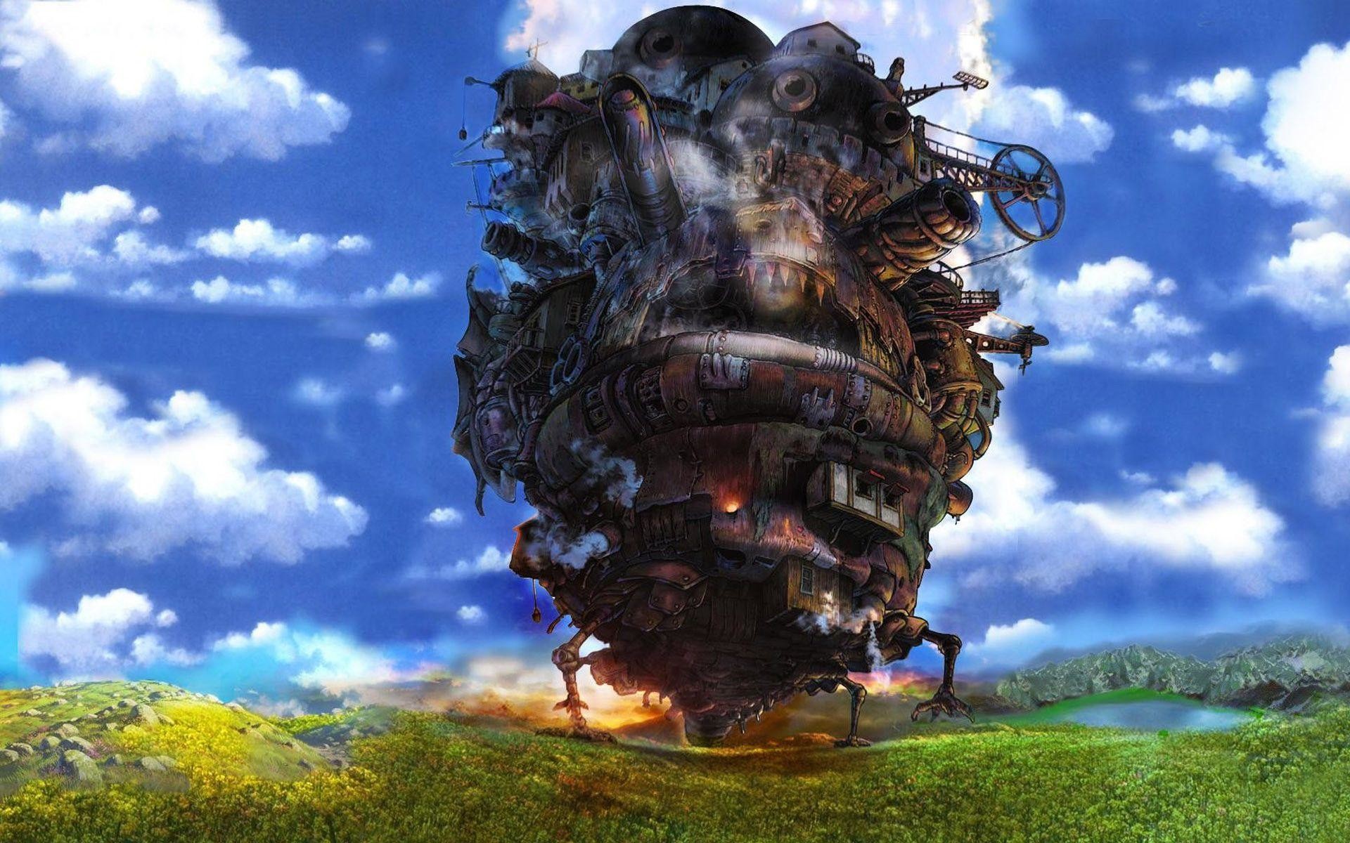 Howls Moving Castle Desktop Wallpaper Hd, Picture, Image