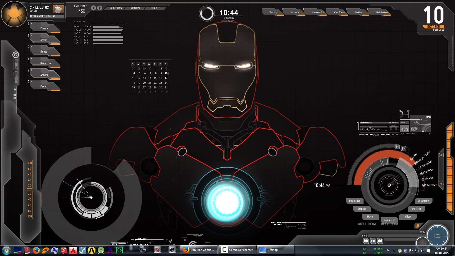 Iron Man 3d Wallpaper Walpaper Iron