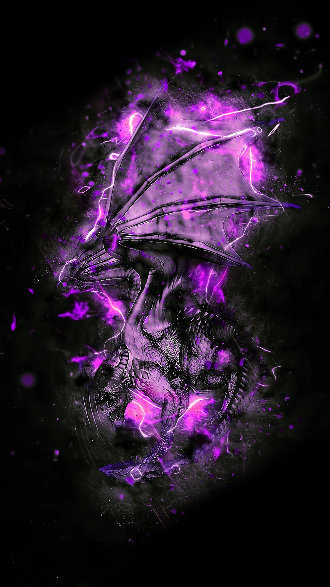 Purple Dragon Wallpaper (71+ images)