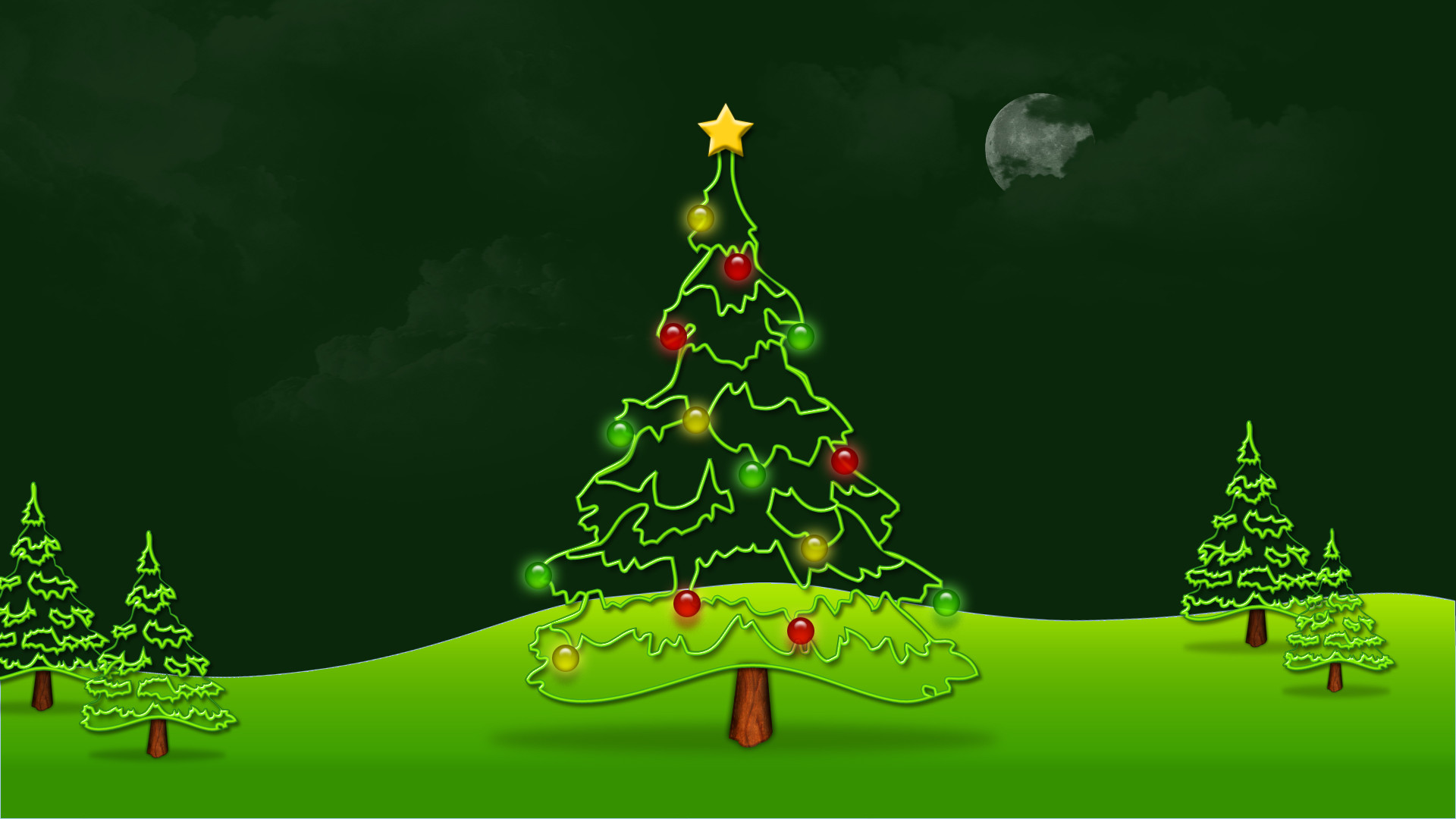 Merry Christmas Decoration Wallpaper Download