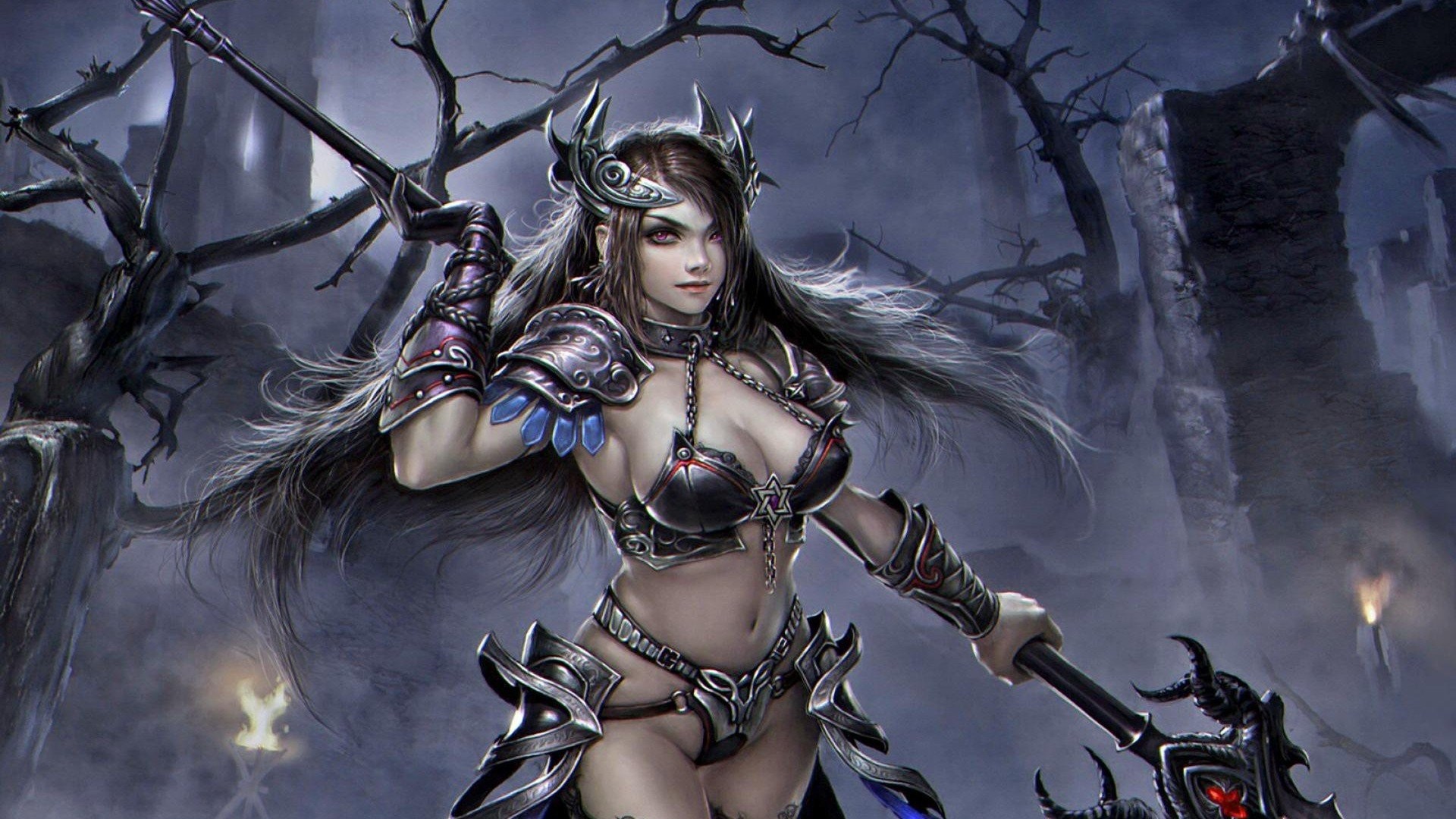 Fantasy Female Warrior Wallpapers 77 Images 