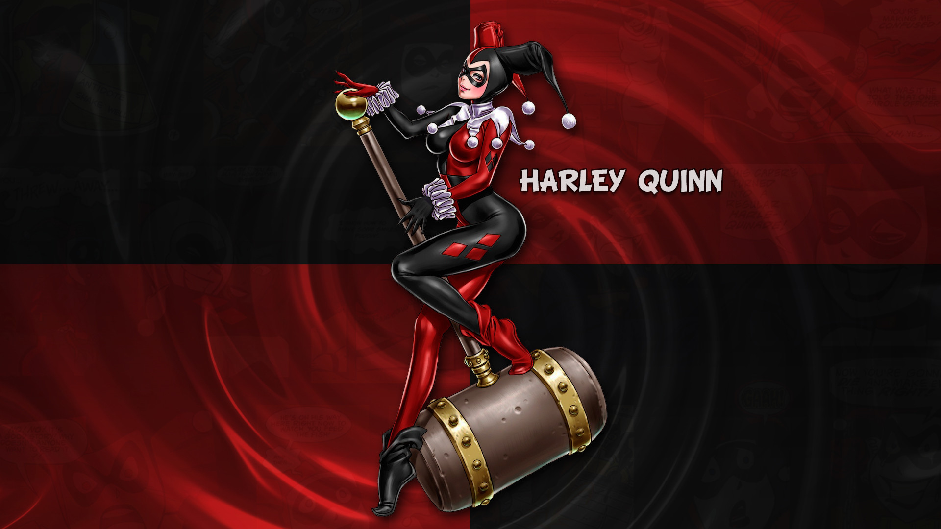 Harley quinn deadpool fan images