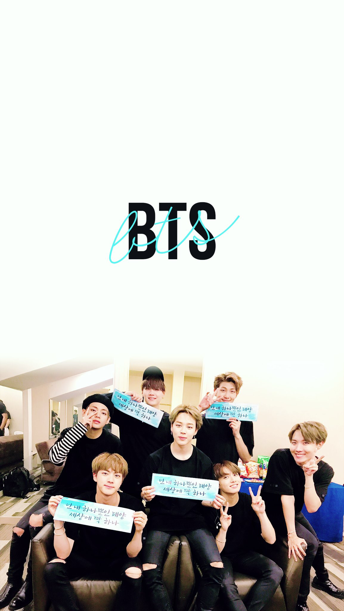 BTS Cute iPhone Wallpaper