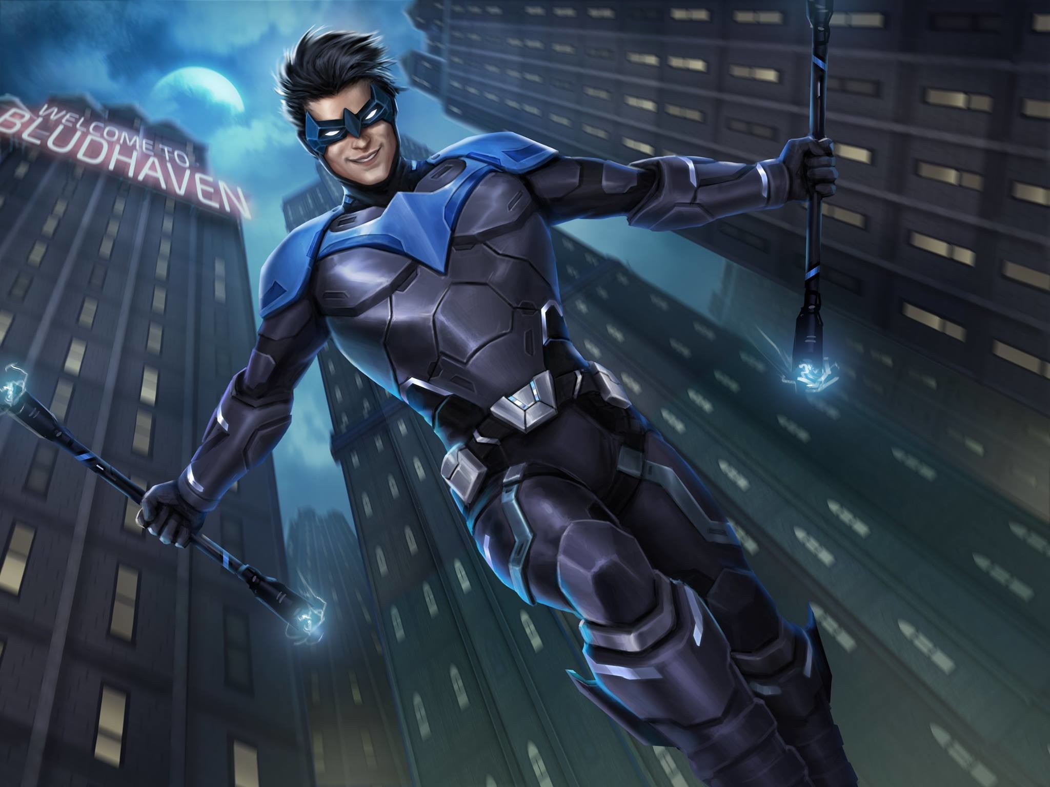 Nightwing iPhone 5 Wallpaper (76+ images)