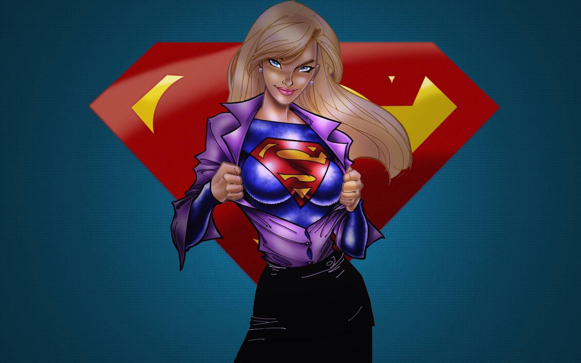 Supergirl vs evil supergirl image