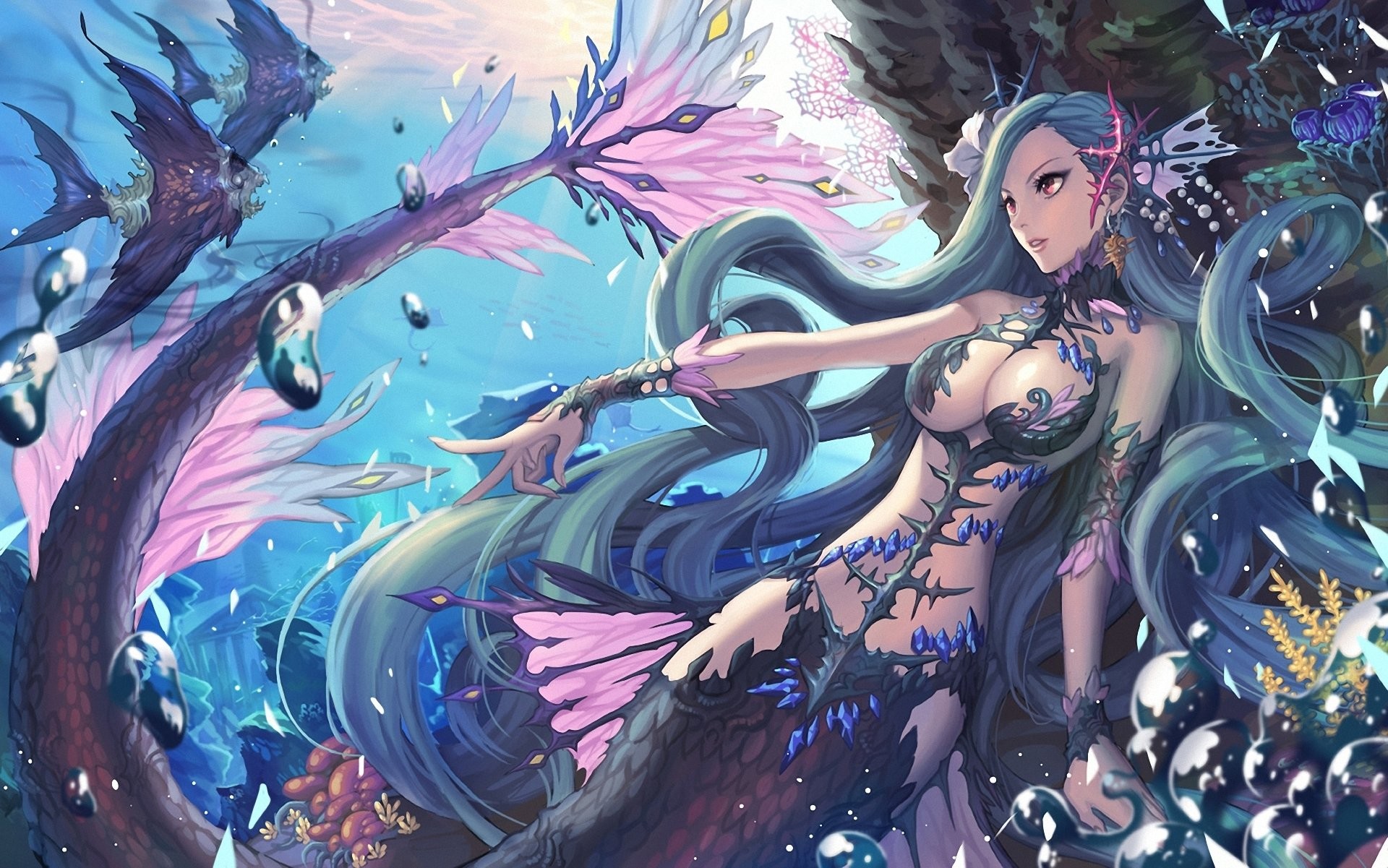 Anime Mermaid Wallpaper (58+ images)