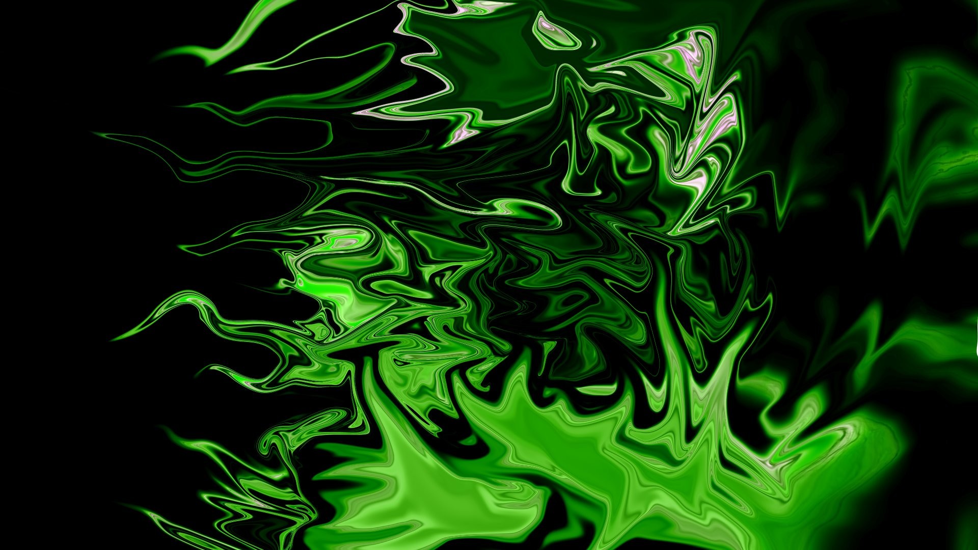 Green and Black Abstract Wallpaper (71+ images)