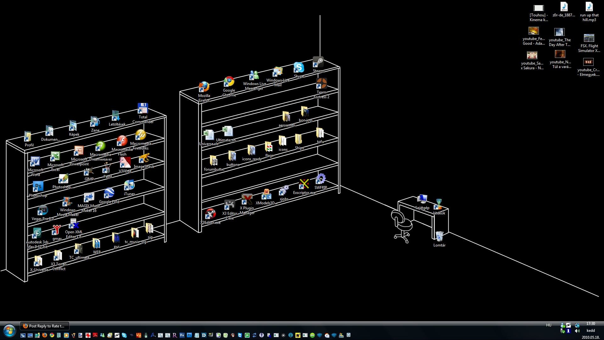 desktop wallpaper icon organizer