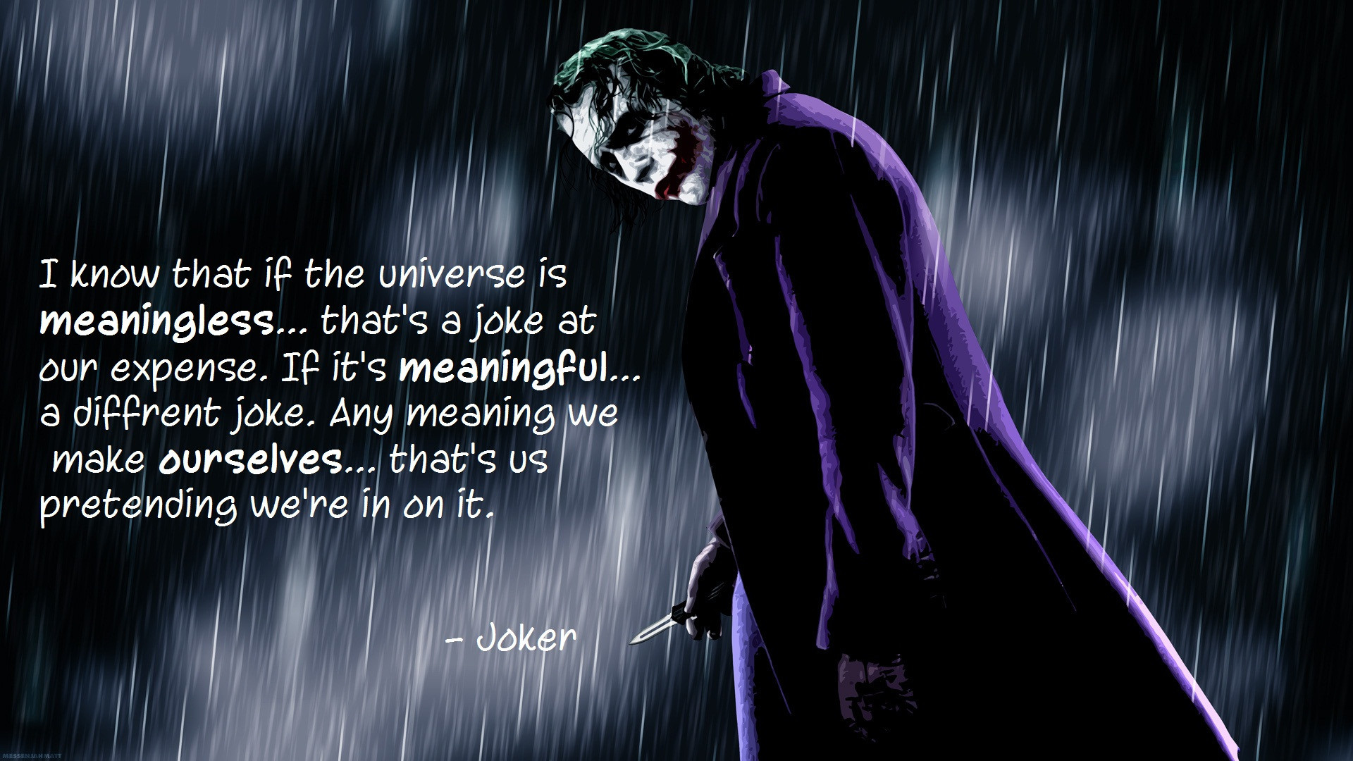 Joker Quotes Wallpapers (71+ images)