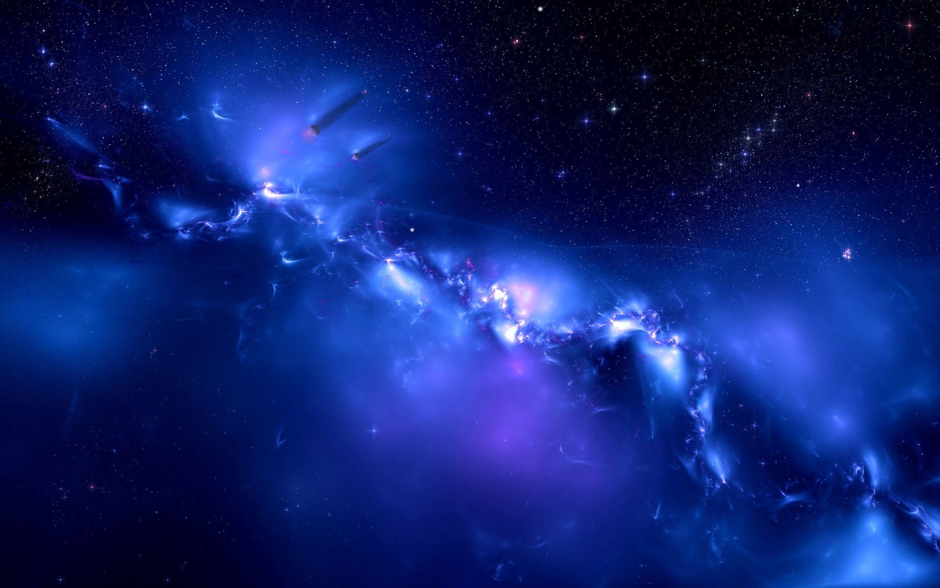Blue Space Wallpaper HD (72+ images)