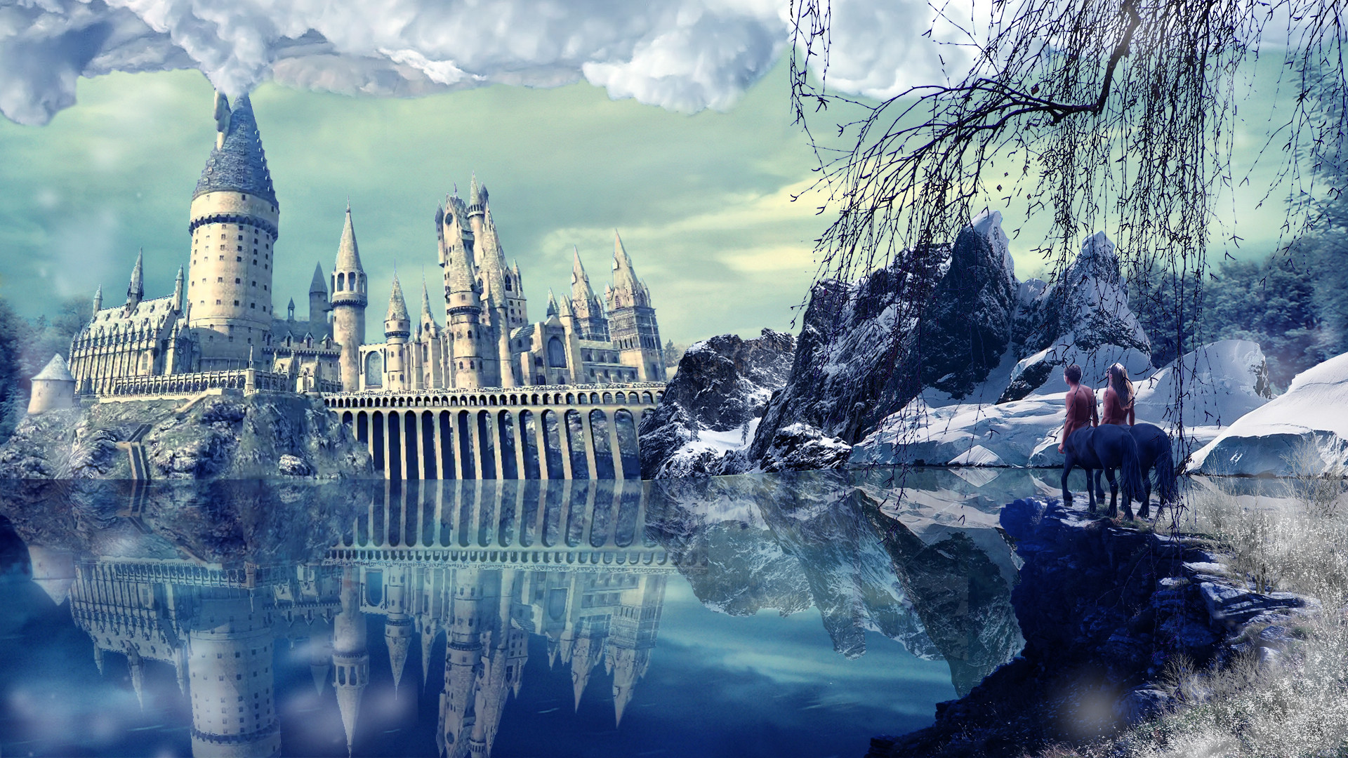 Hogwarts Castle Harry Potter Desktop Wallpaper 4K - Hogwarts Castle