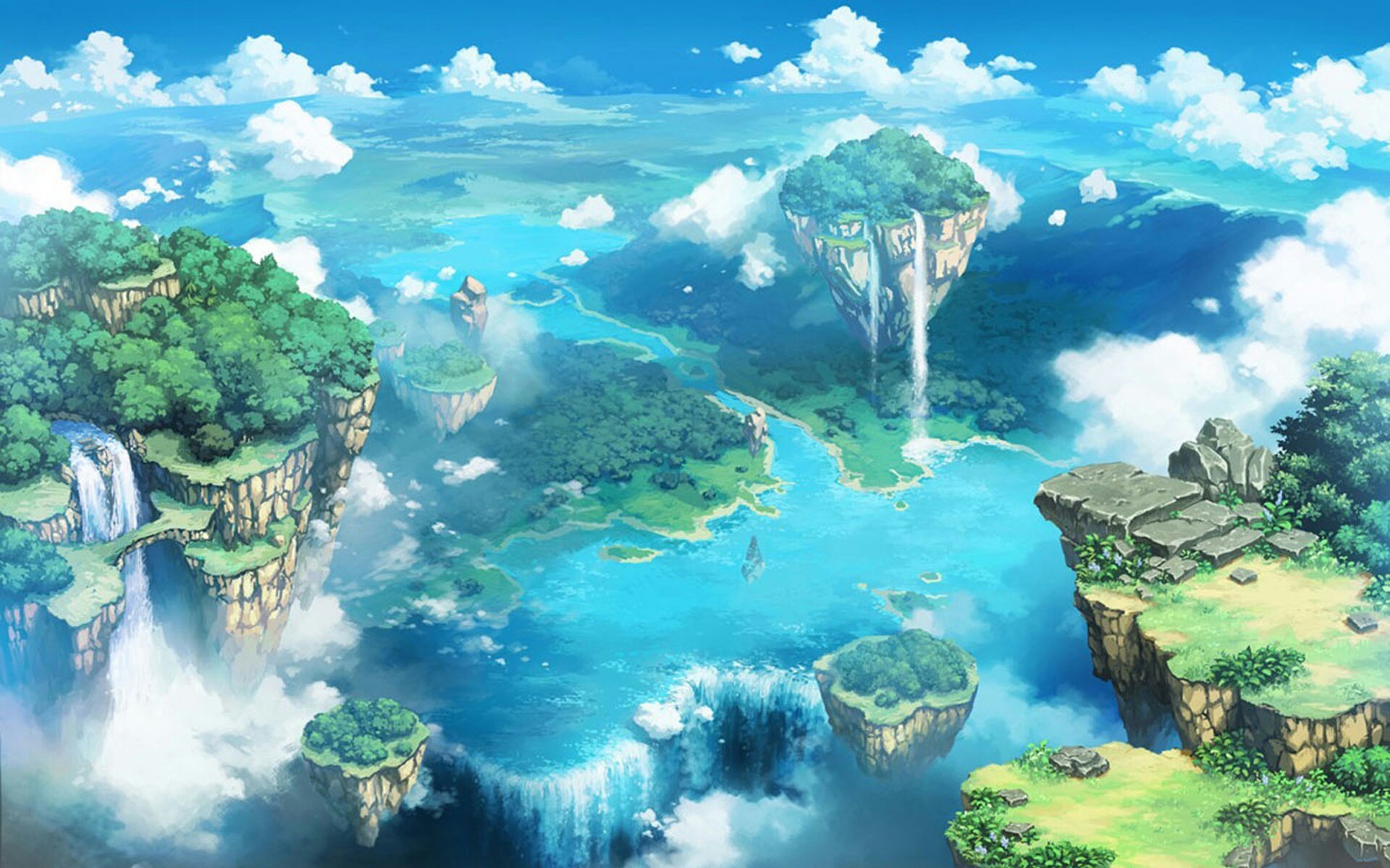 Anime Nature Wallpaper (77+ images)