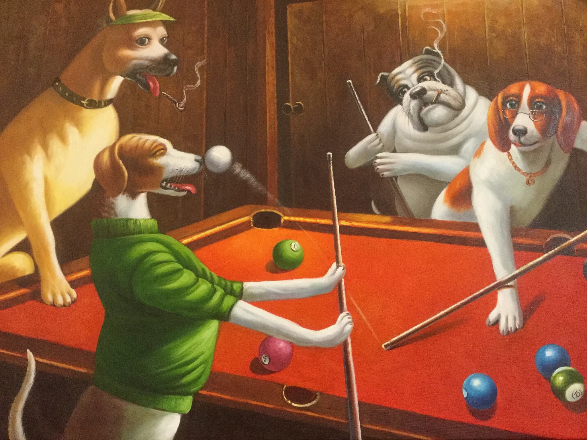 Dogs Playing Poker Wallpaper (62+ images)