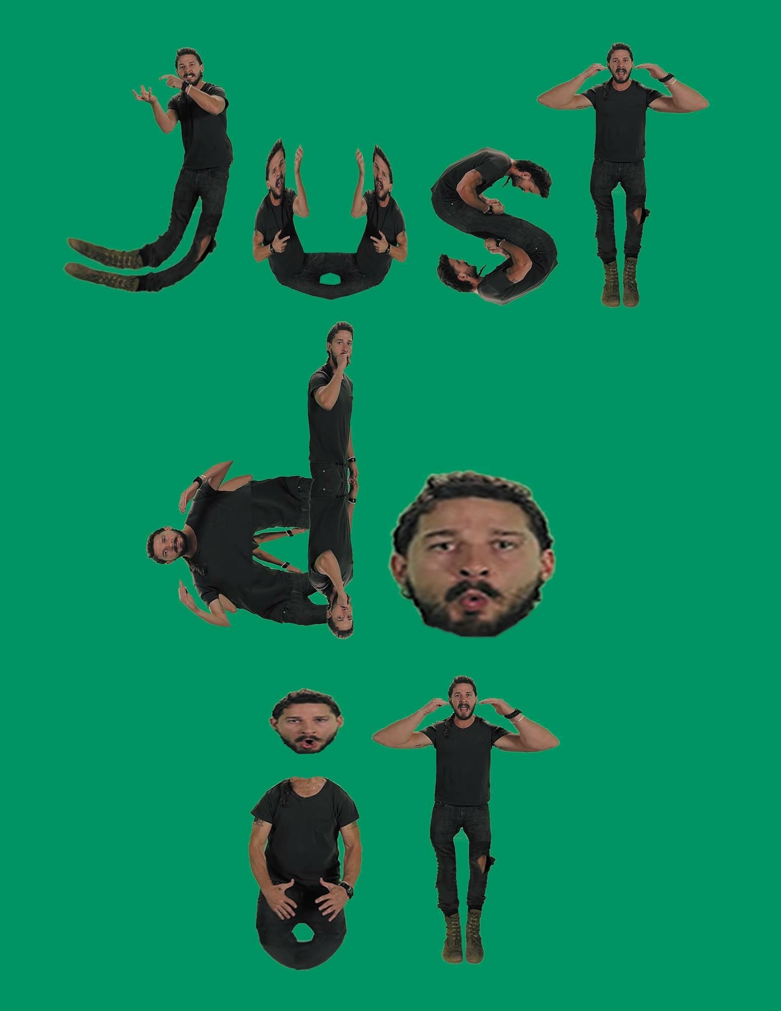 Shia Labeouf Just Do It Wallpaper Images