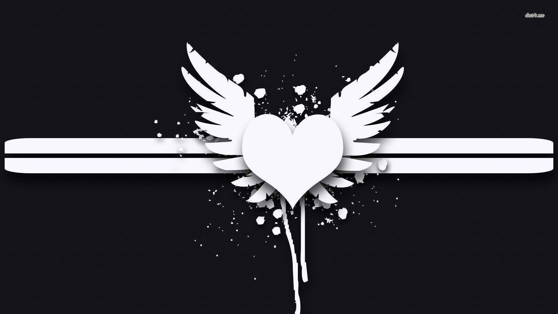 Heart with Wings Wallpaper (63+ images)