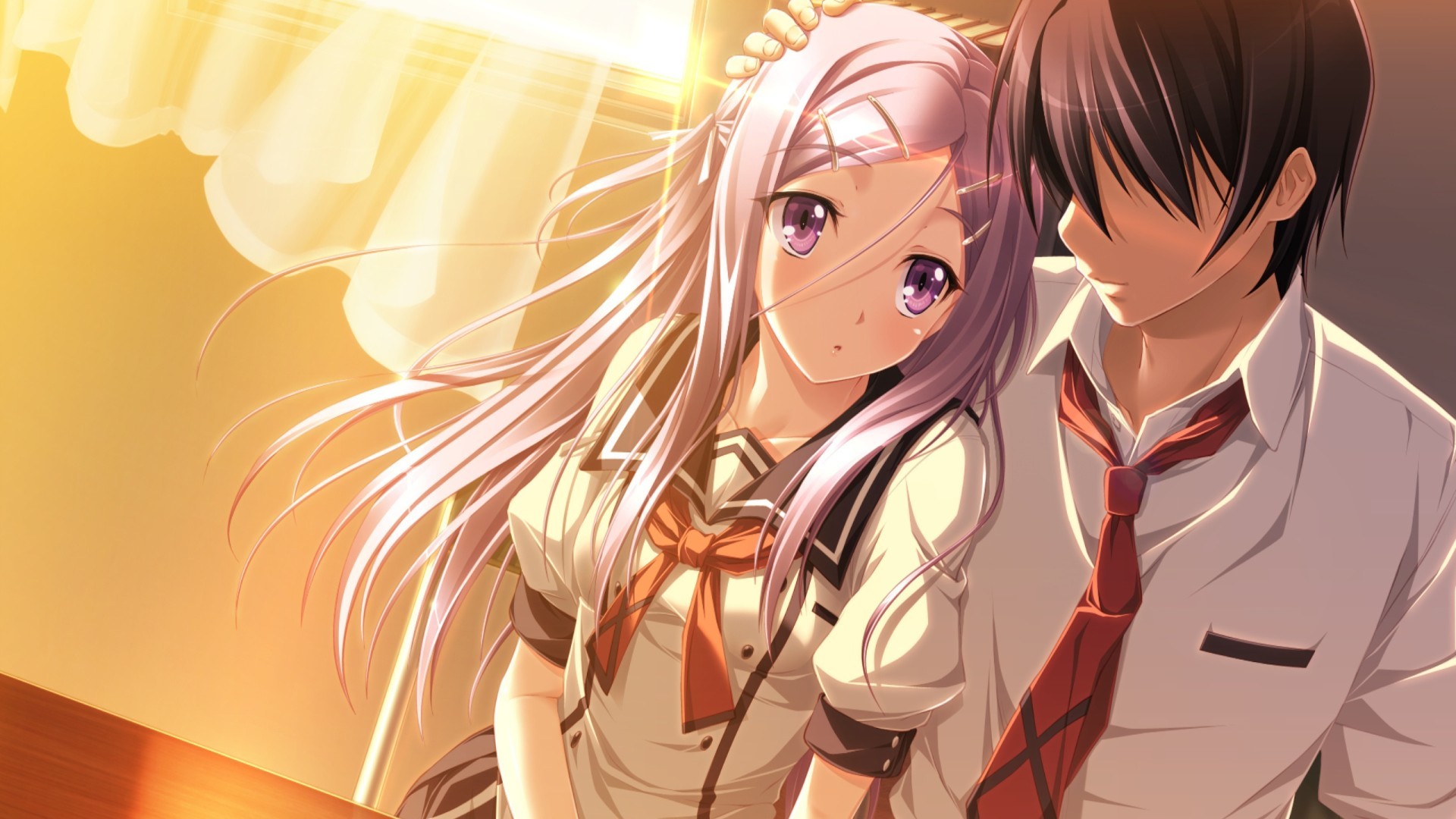 Anime Couple Wallpaper Aesthetic / Anime Couple School Wallpapers