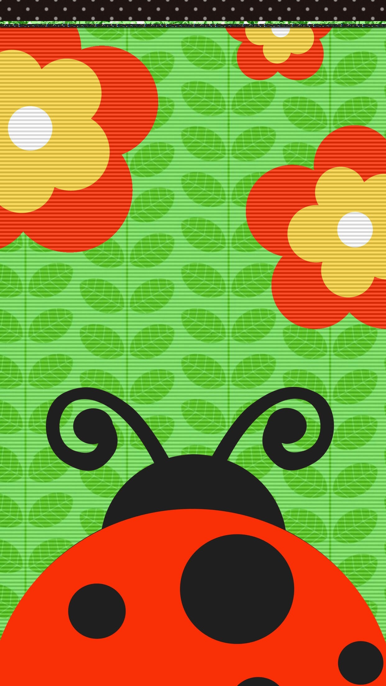 Cute Ladybug Wallpaper  impremedia.net