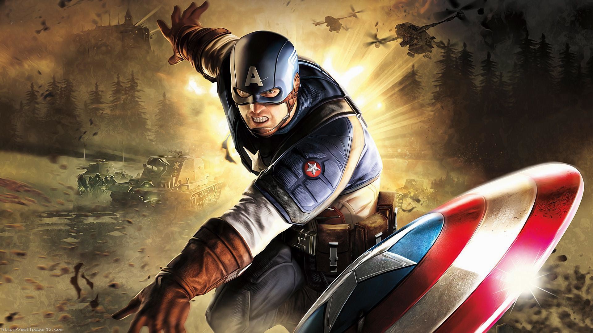 Captain America HD Wallpapers 1080p (80+ images)