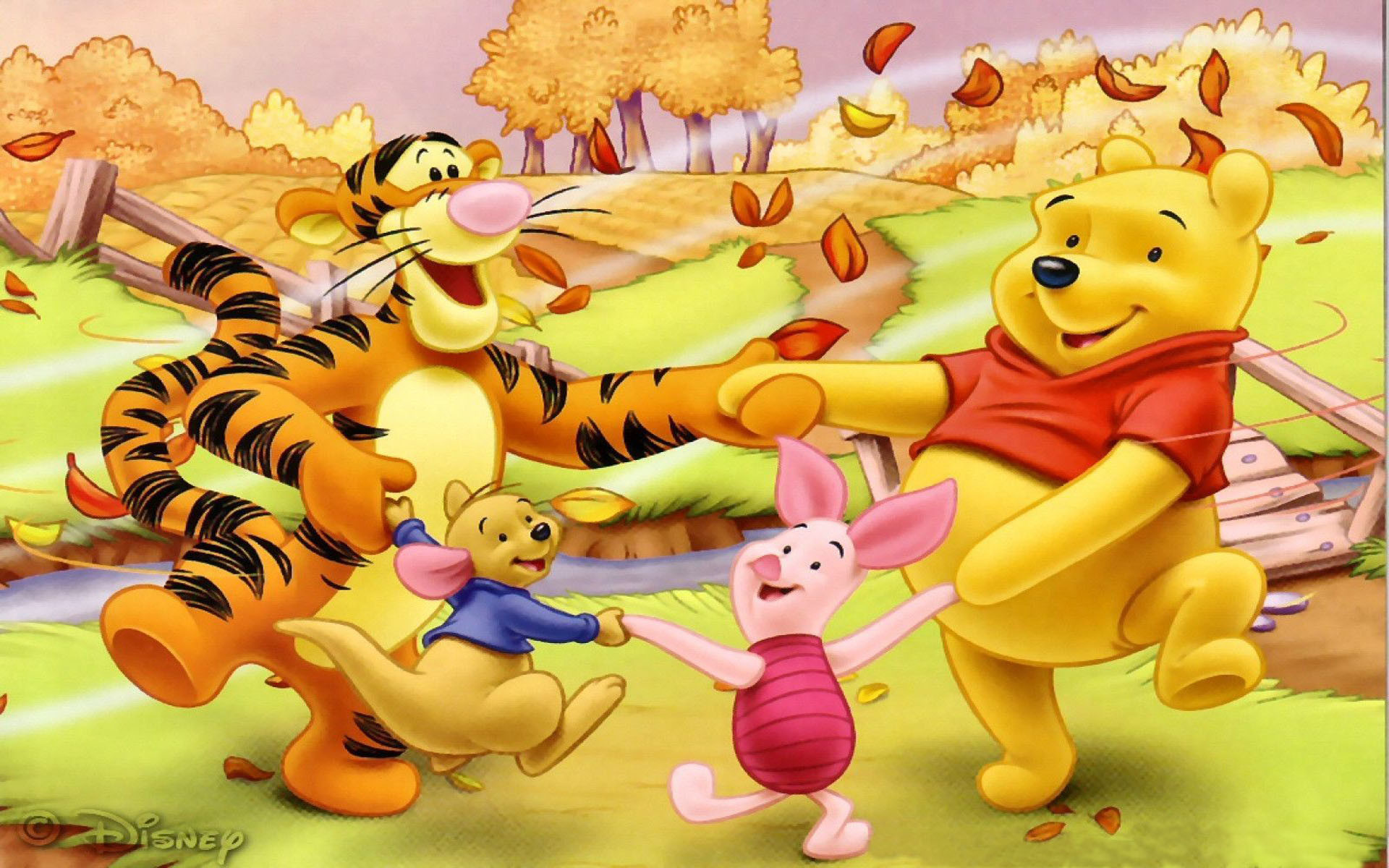 Winnie the Pooh Fall Wallpaper (74+ images)