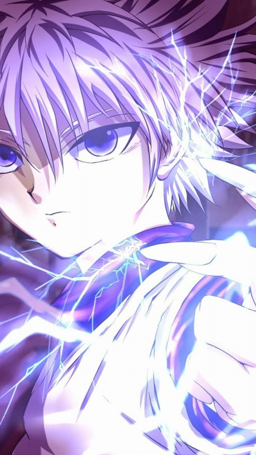 anime killua godspeed wallpaper