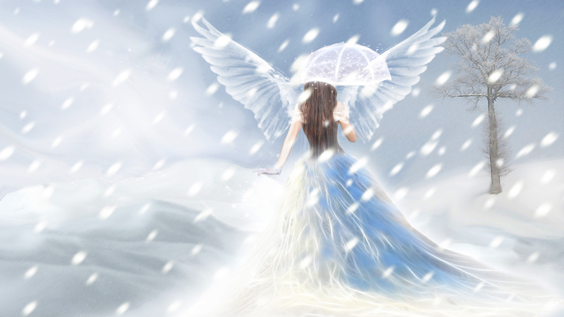 Magical angel fairy