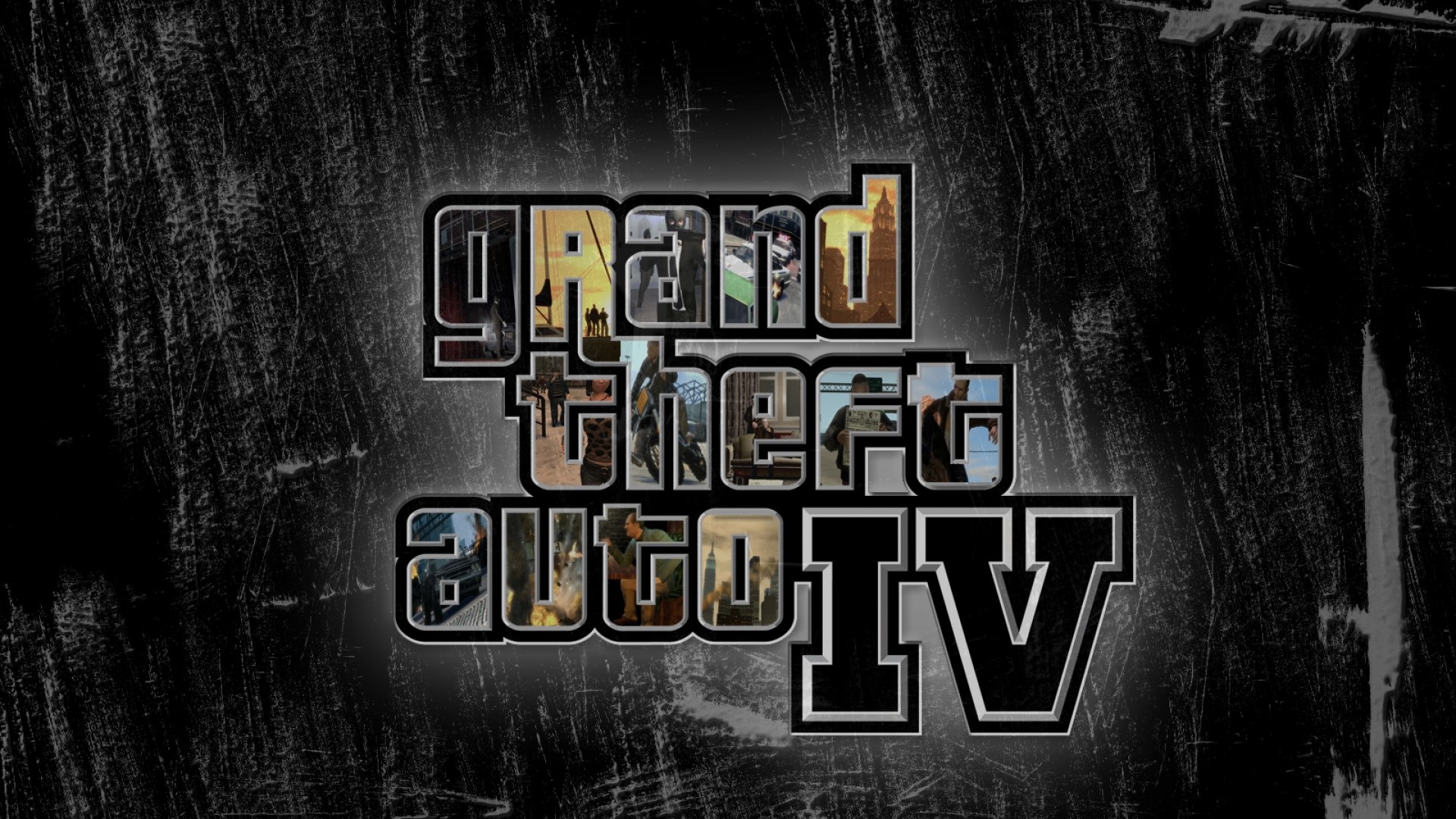 Grand Theft Auto 4 Logo Wallpaper GTA IV Games (124 Wallpapers) – HD
