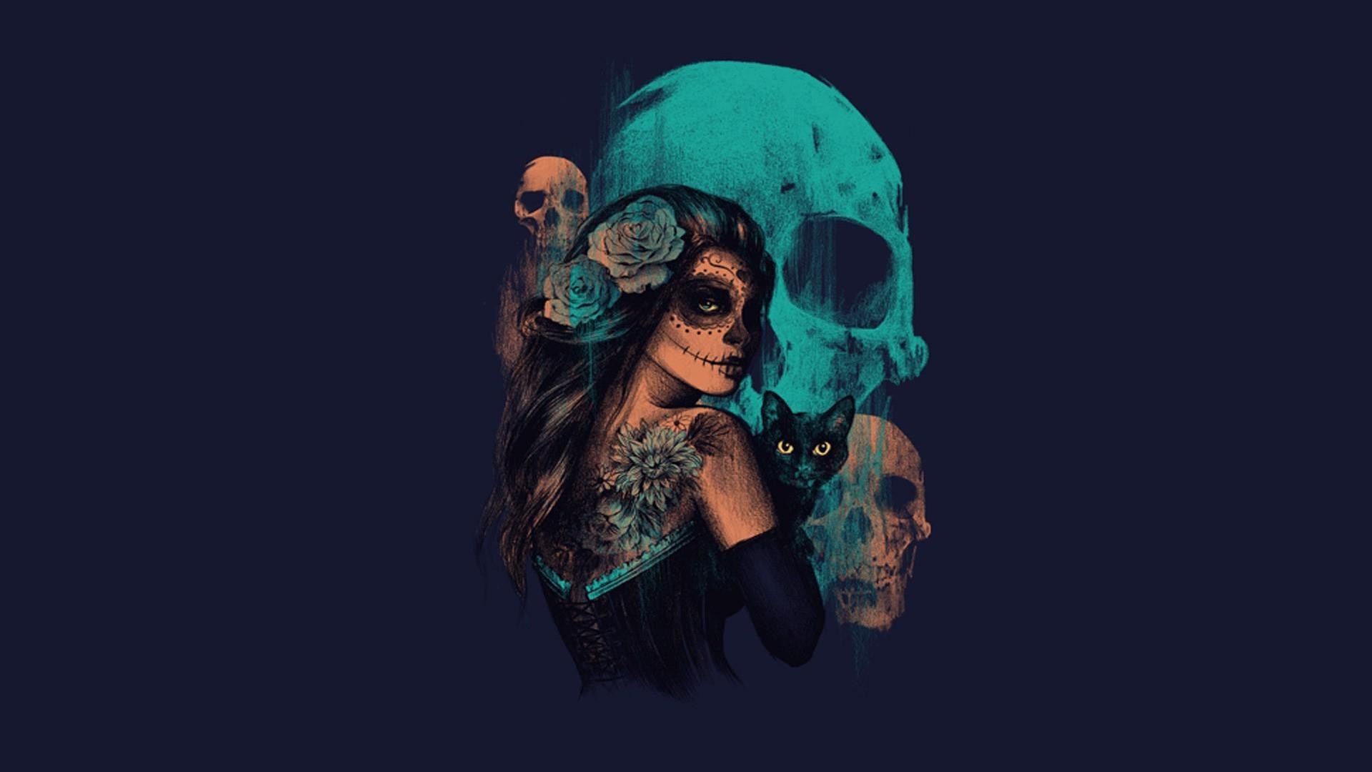 Sugar Skull Desktop Wallpaper (60+ images)