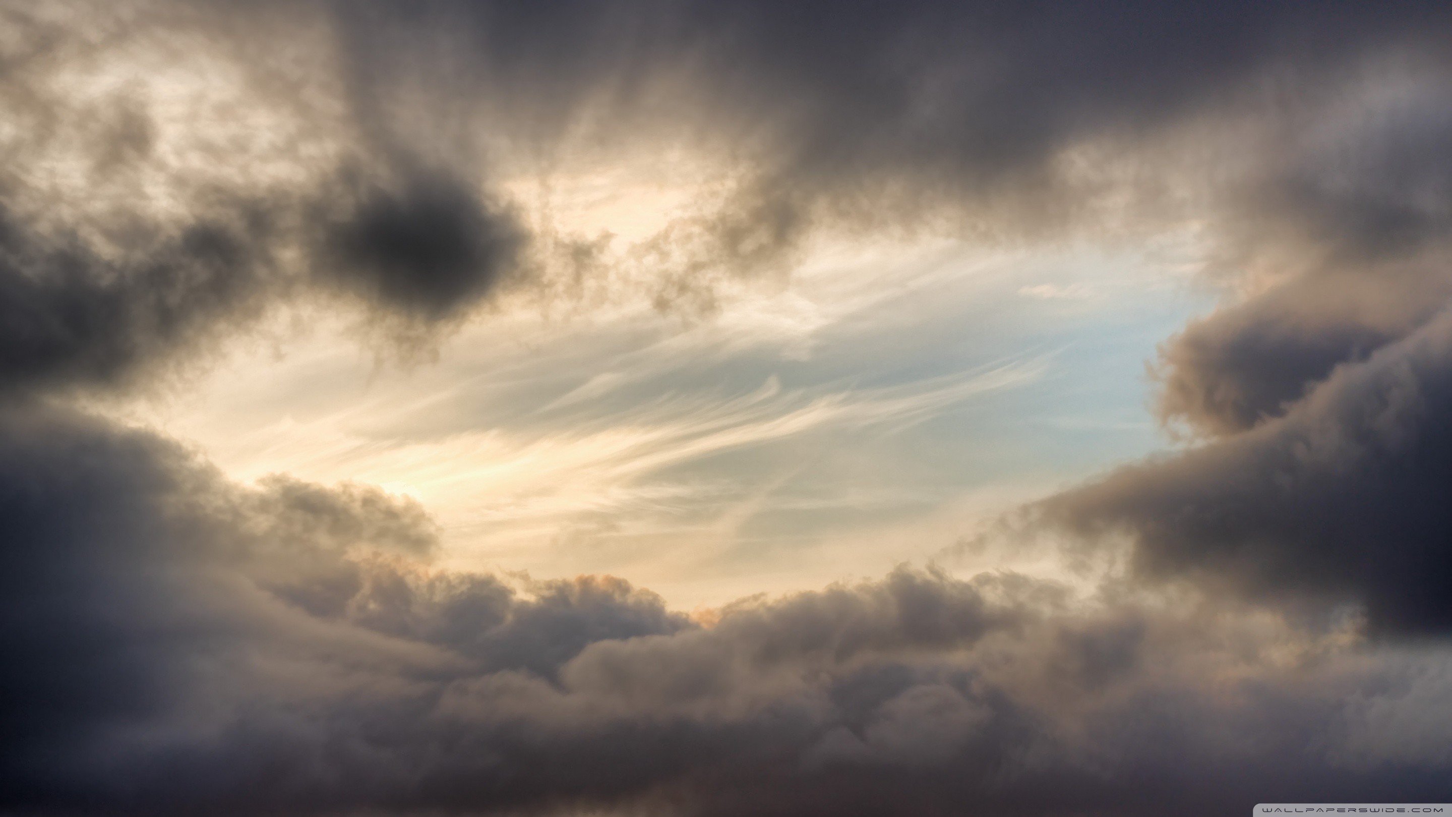 528623 3840x2160 Clouds Cloudy Sky Landscape Sky Sunset 4k JPG 298 