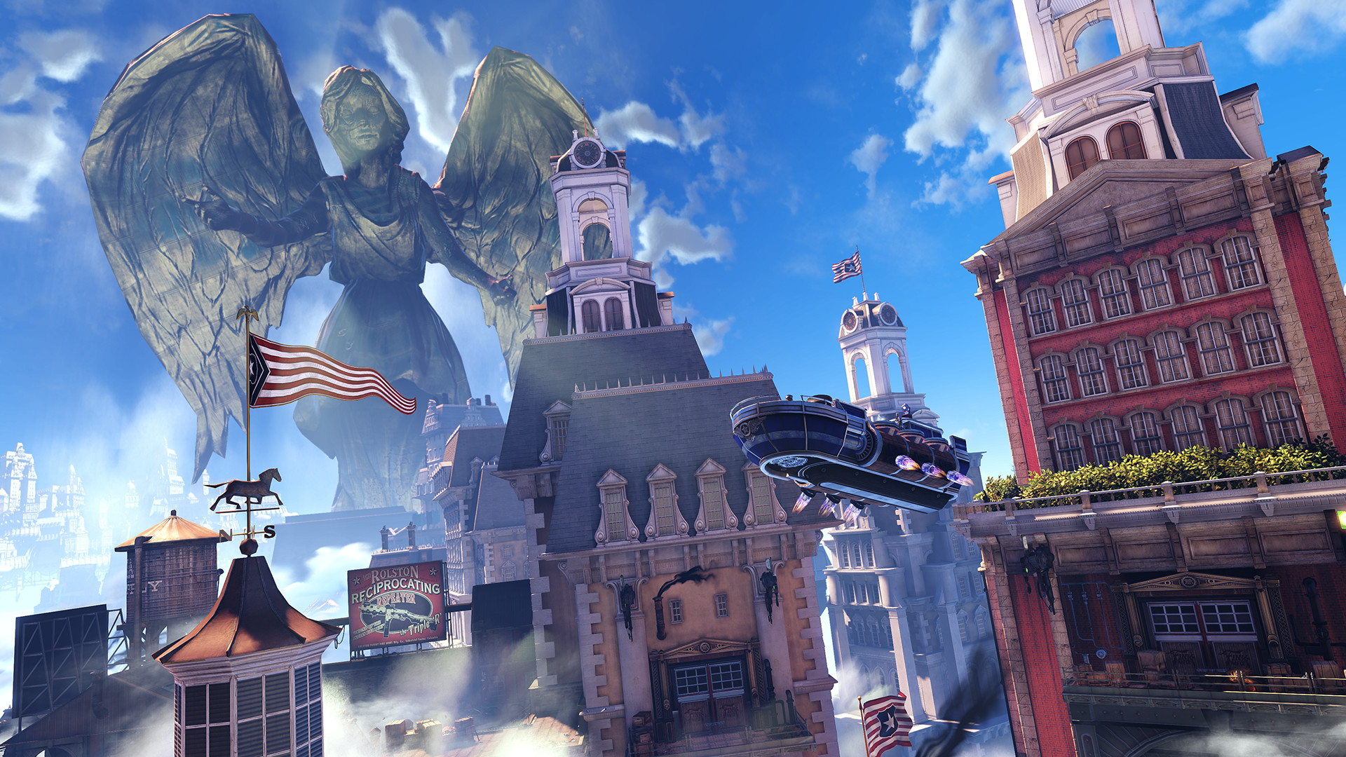 Bioshock Infinite Statue Of Columbia At Harrison Fulton Blog