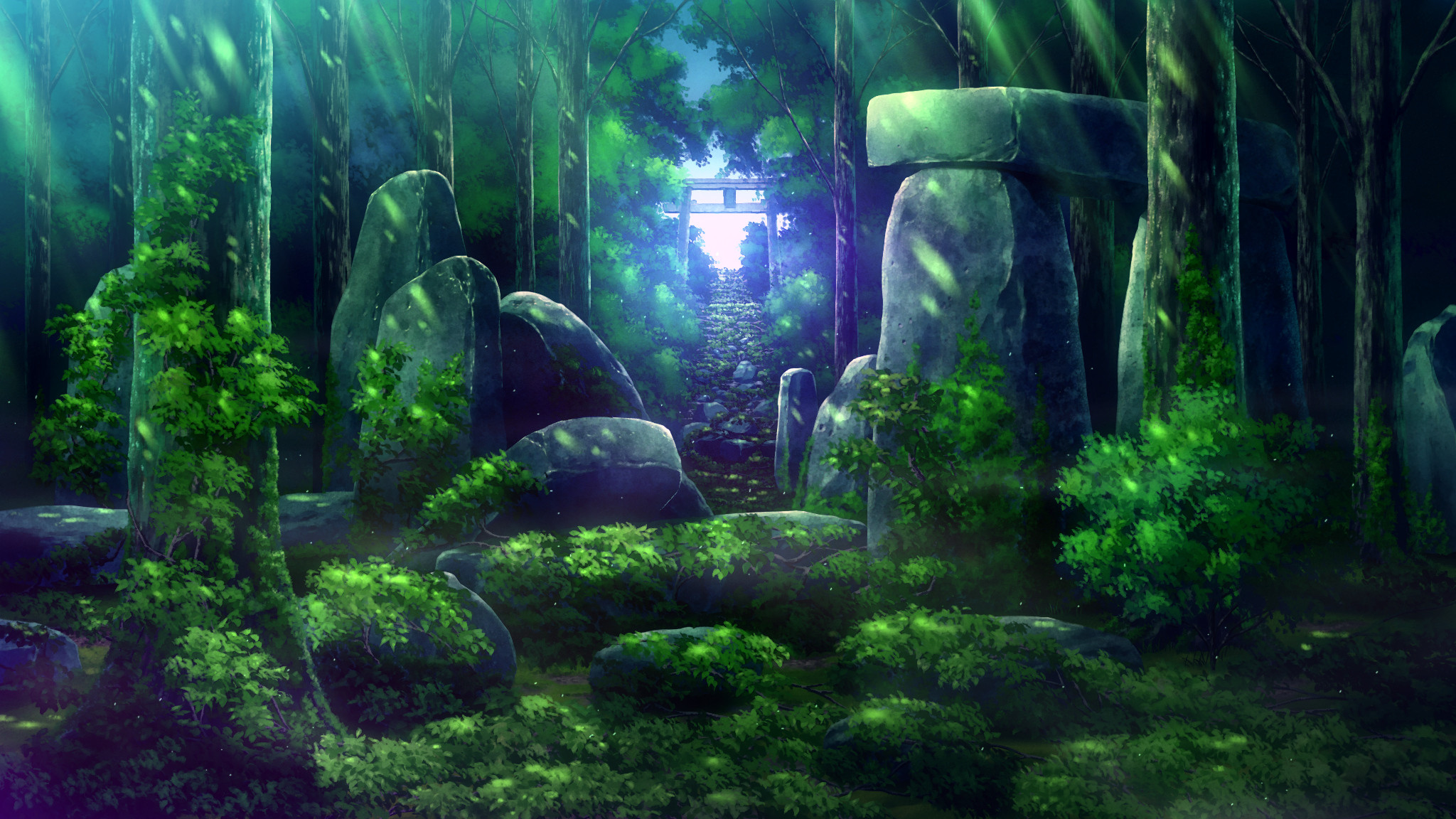 Anime Forest Background (69+ images)