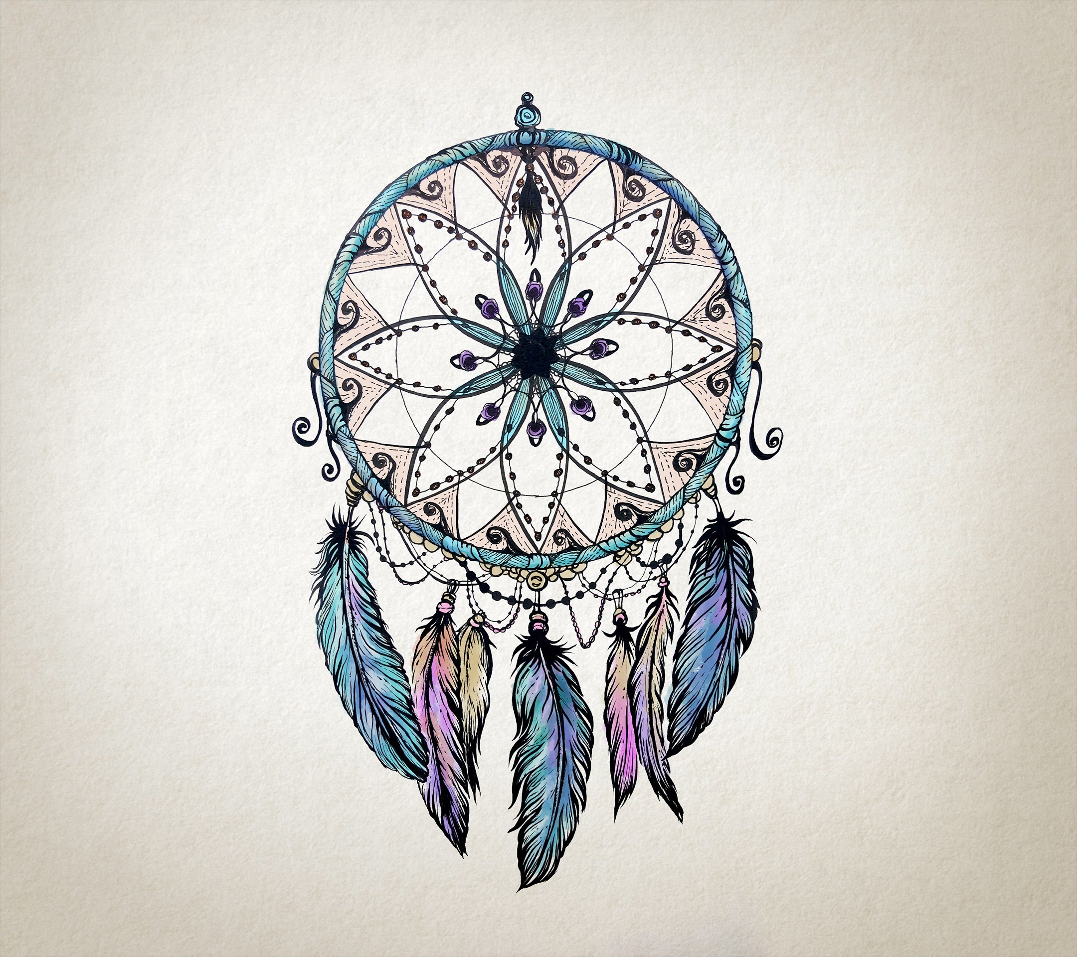 Colorful Dream Catcher Wallpaper 57 Images