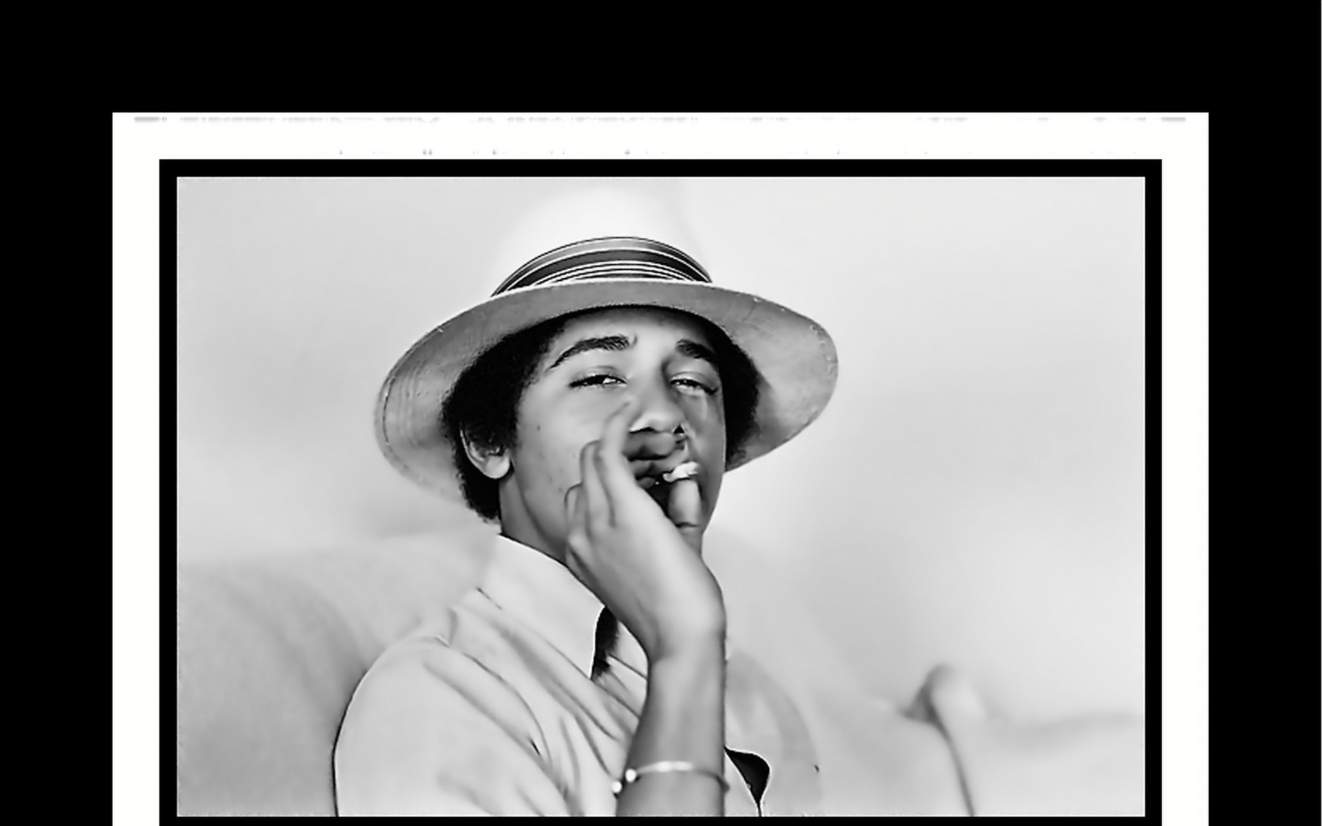 1920x1200 young marijuana barack obama portraits Art HD Wallpaper