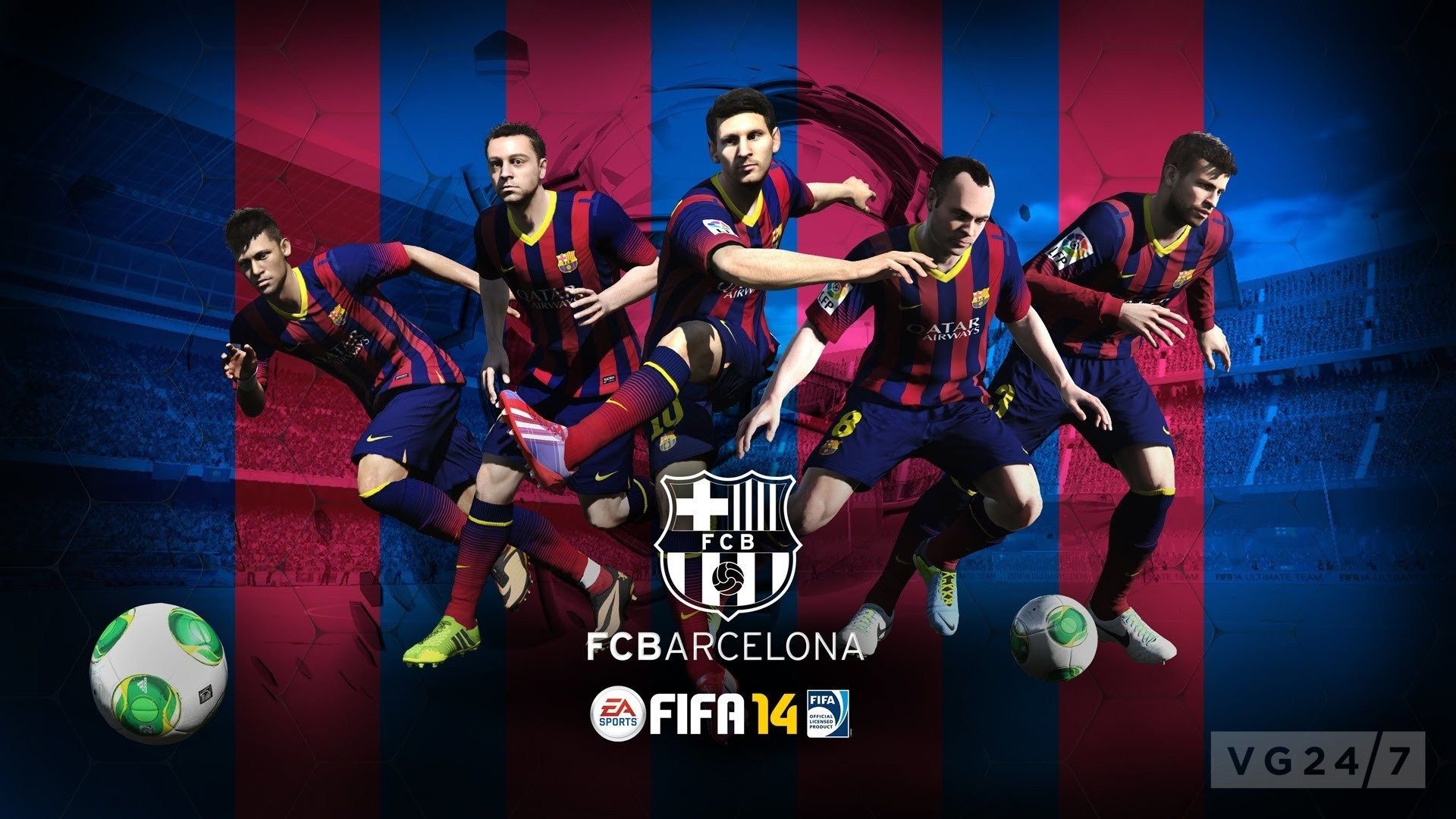 1920x1080 FC Barcelona FIFA football games wallpaper backgrounds - Football .