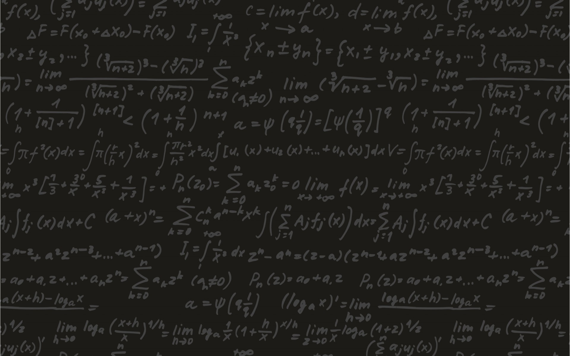1920x1200 Formula math text texture wallpaper.