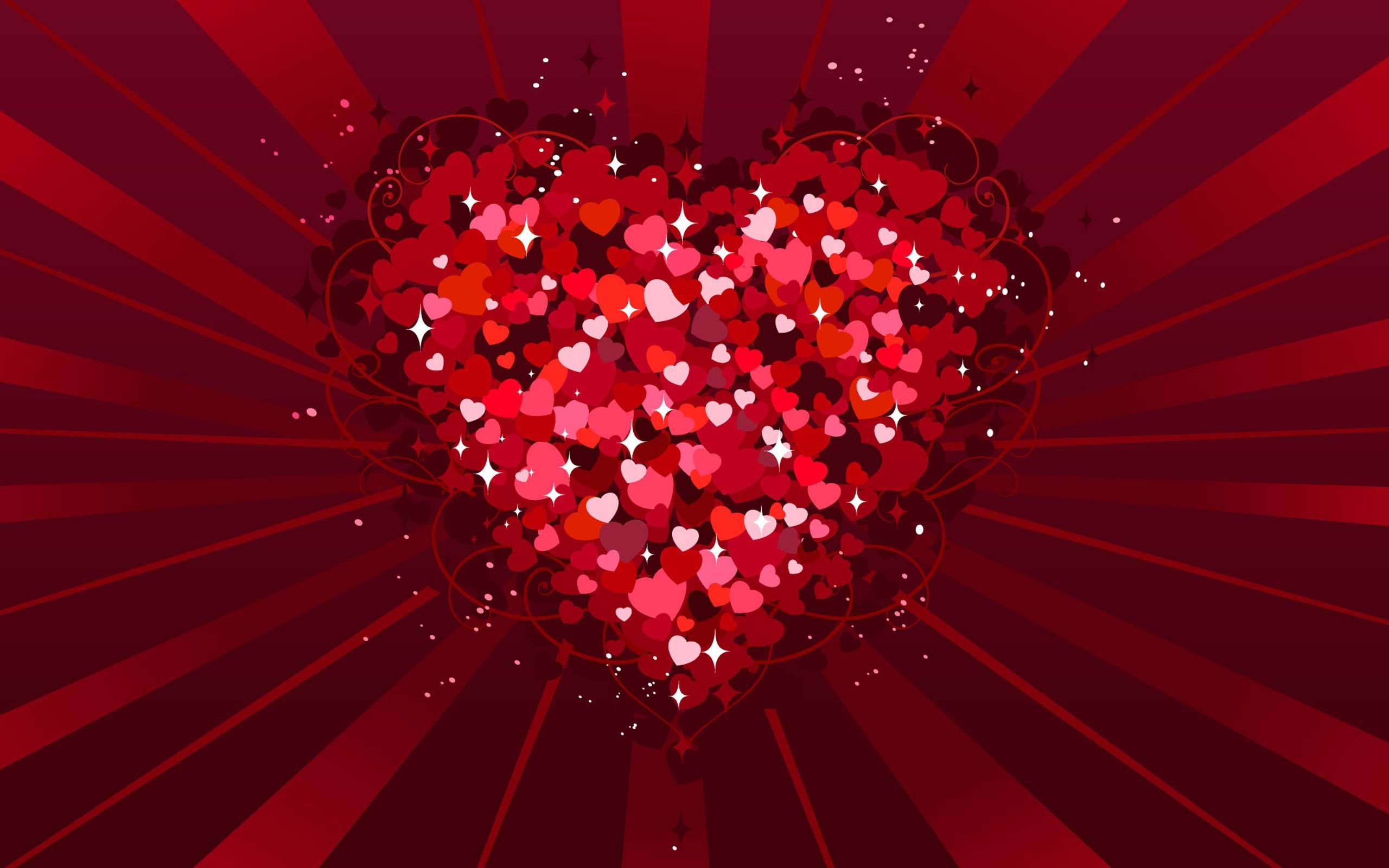 2560x1600 Keywords Black And Red Heart Wallpapers and Tags