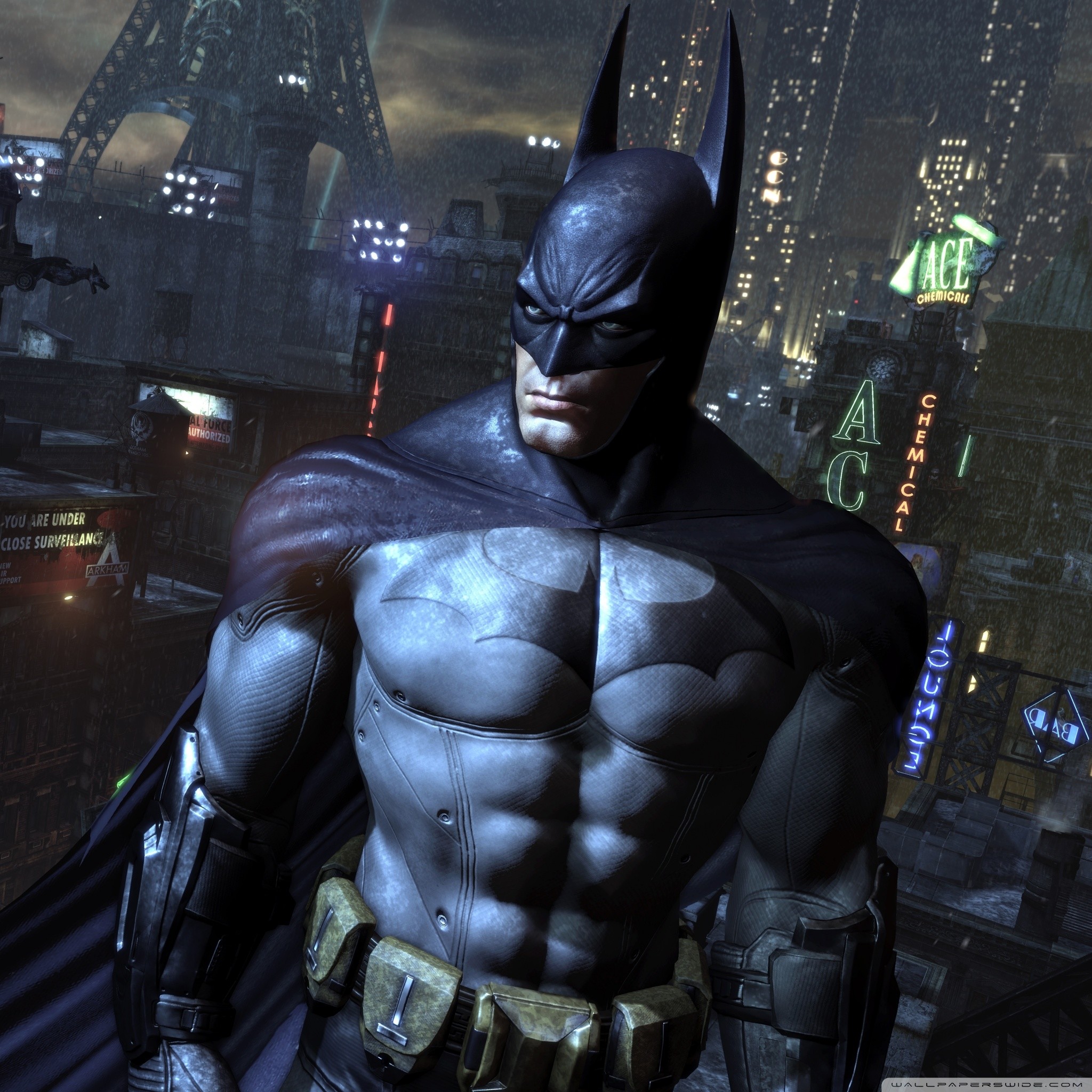 2048x2048 I'-m Batman - Arkham City HD desktop wallpaper : Widescreen : High .