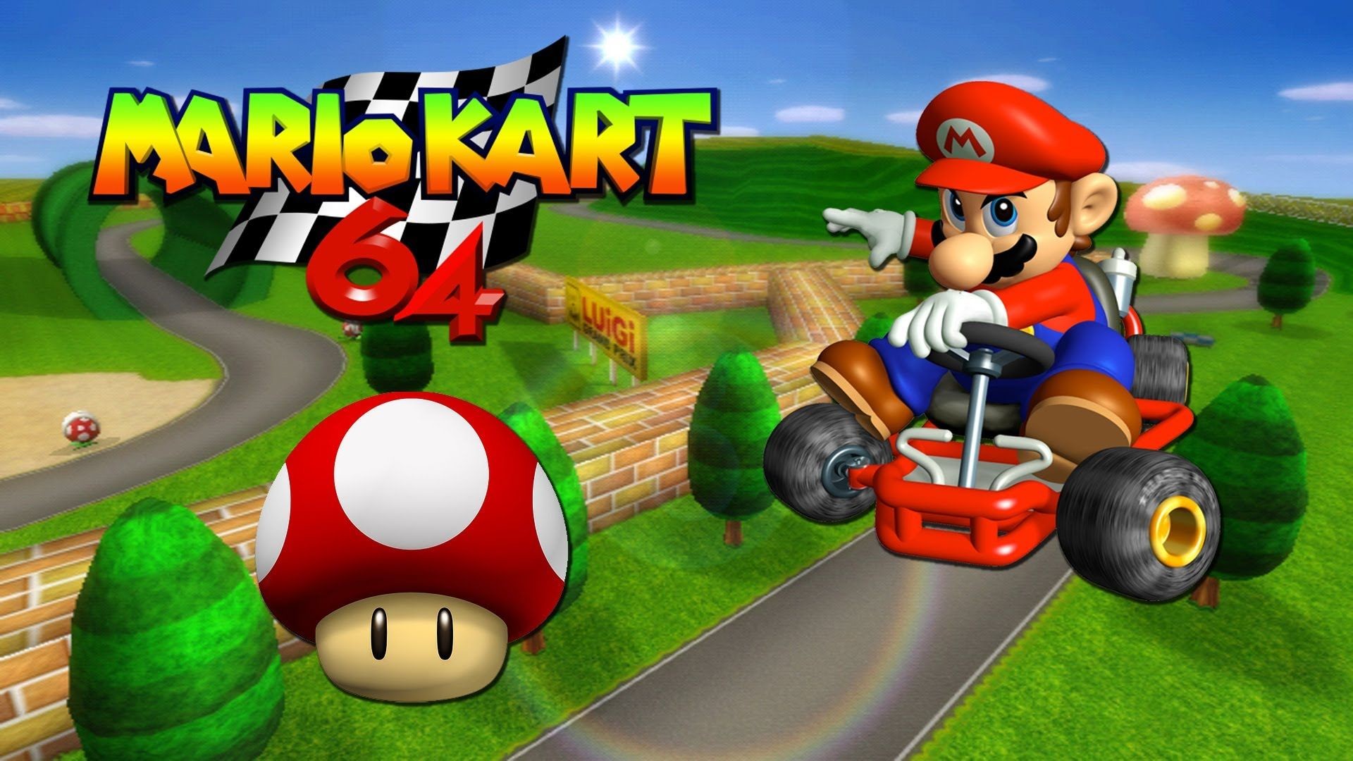 1920x1080 px Mario Kart 64 #358484