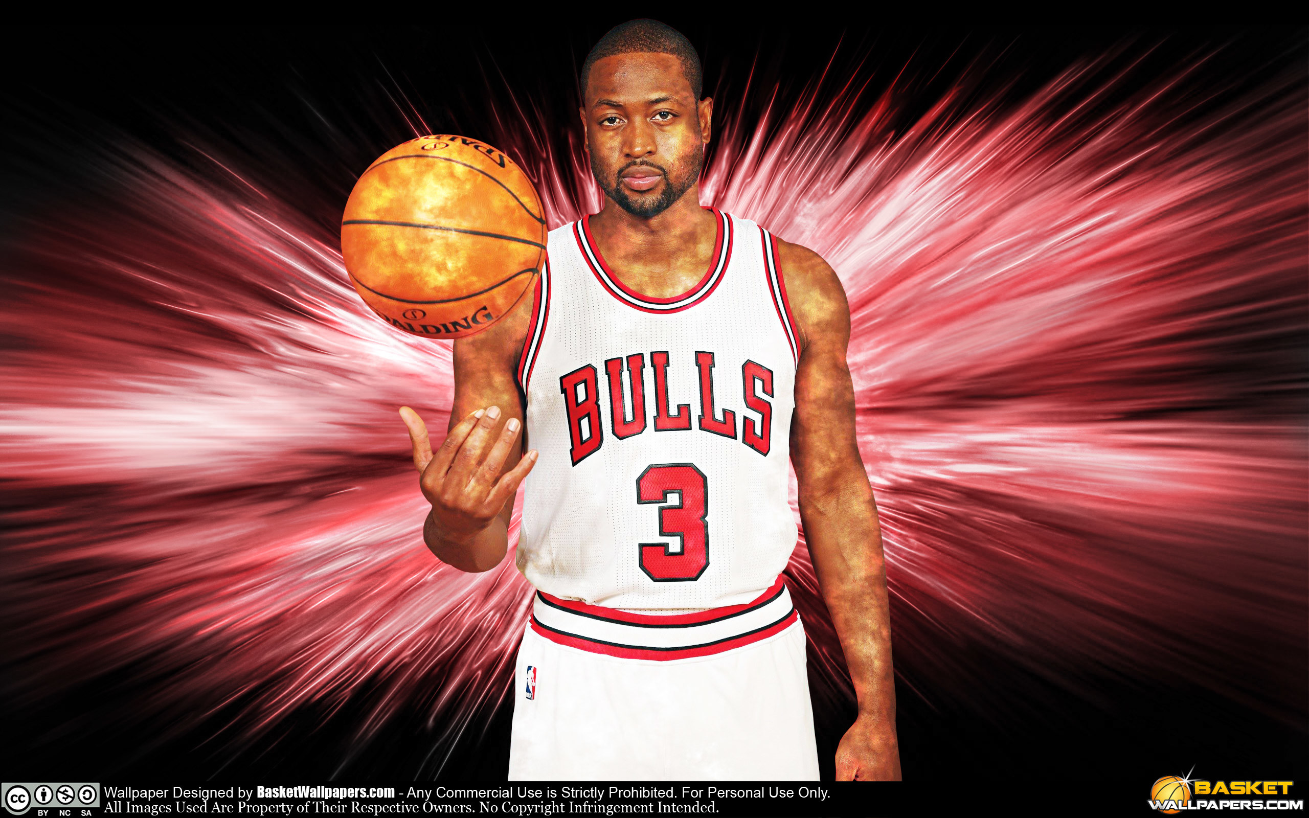 2560x1600 Dwyane Wade Chicago Bulls 2016 Wallpaper