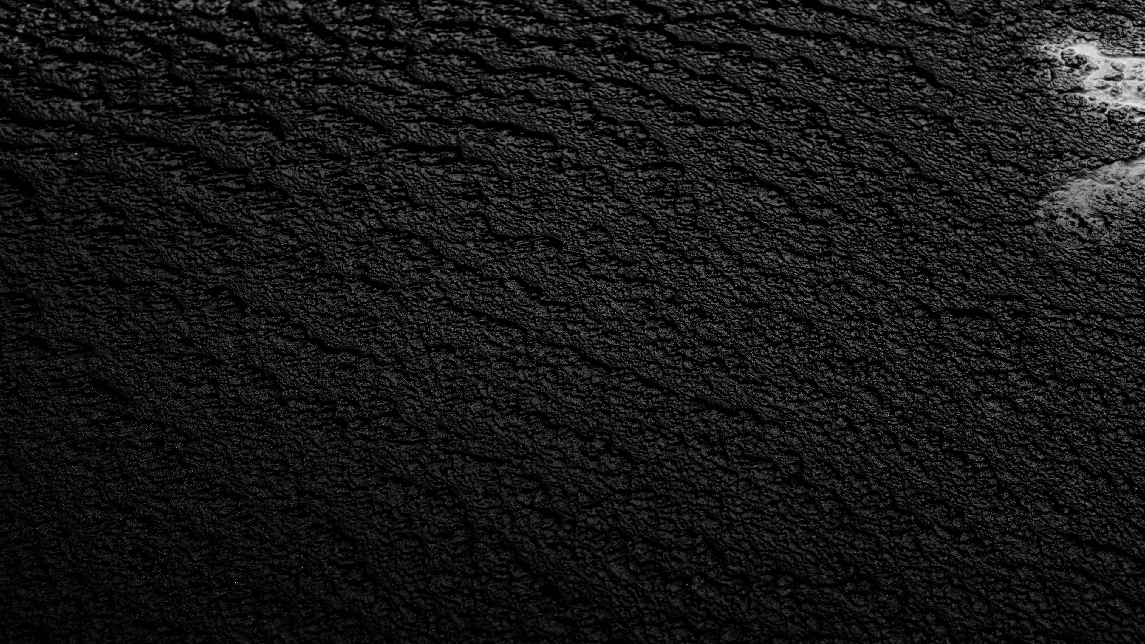 3840x2160  Wallpaper texture, surface, black, embossed, dark
