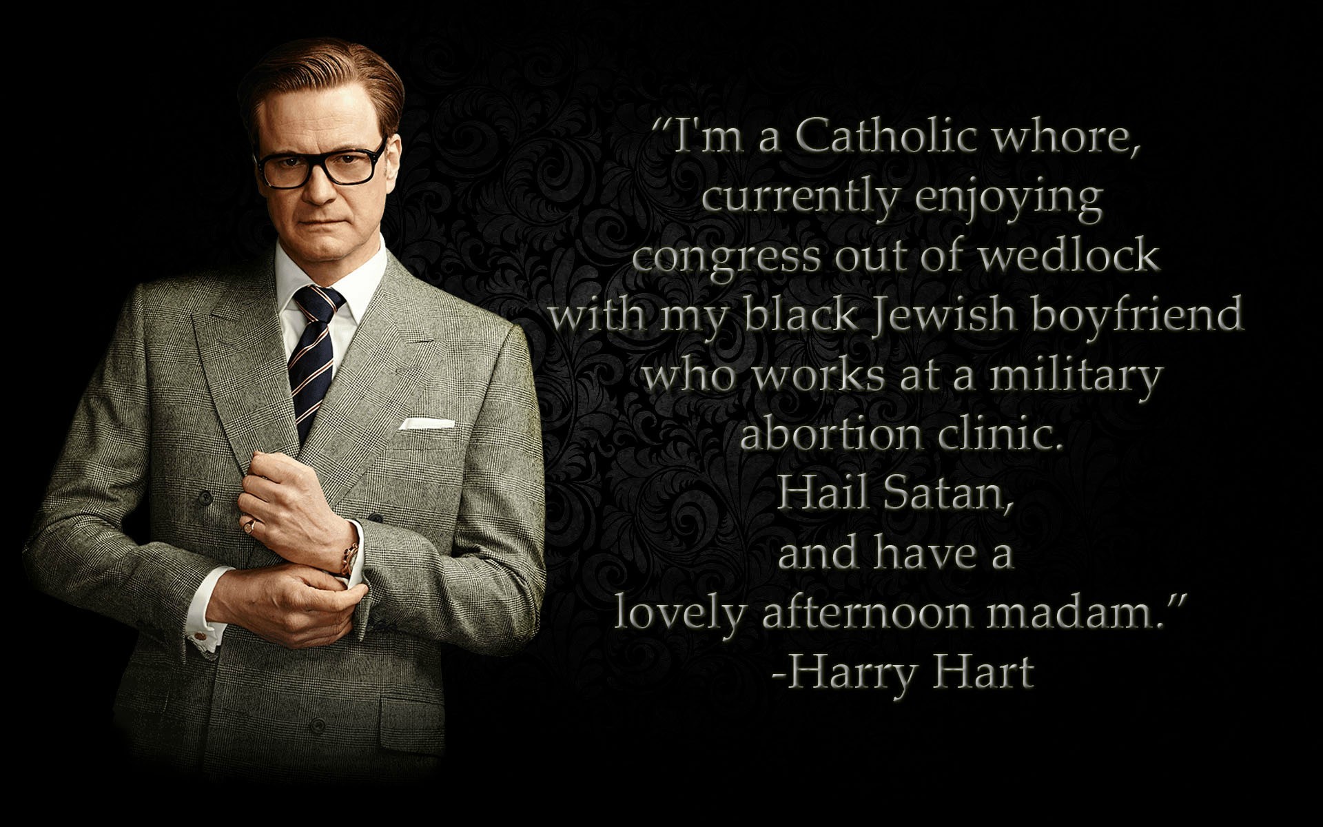 1920x1200 Quote from Kingsman : The Secret Service