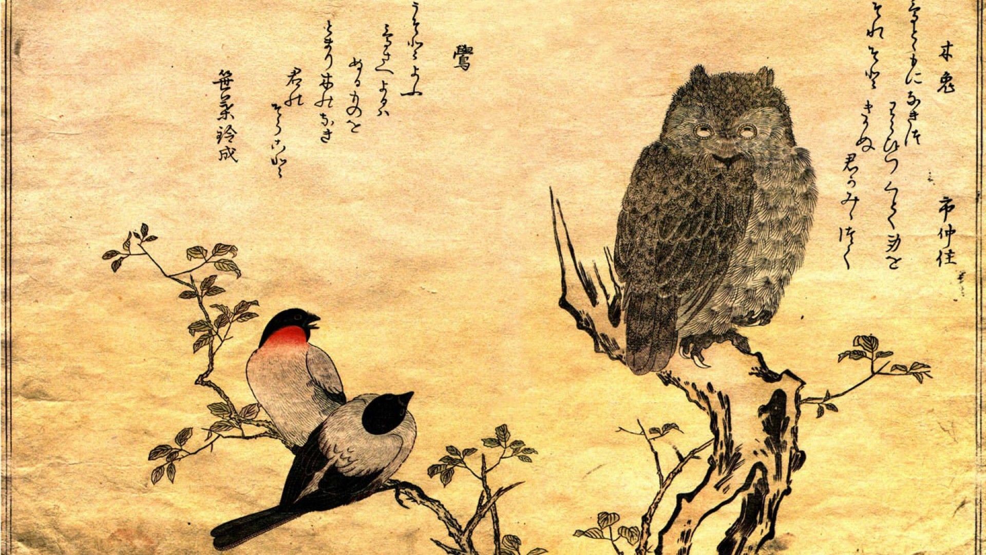 1920x1080 Japanese Traditional Paintings HD Wallpapers - Desktop Wallpapers
