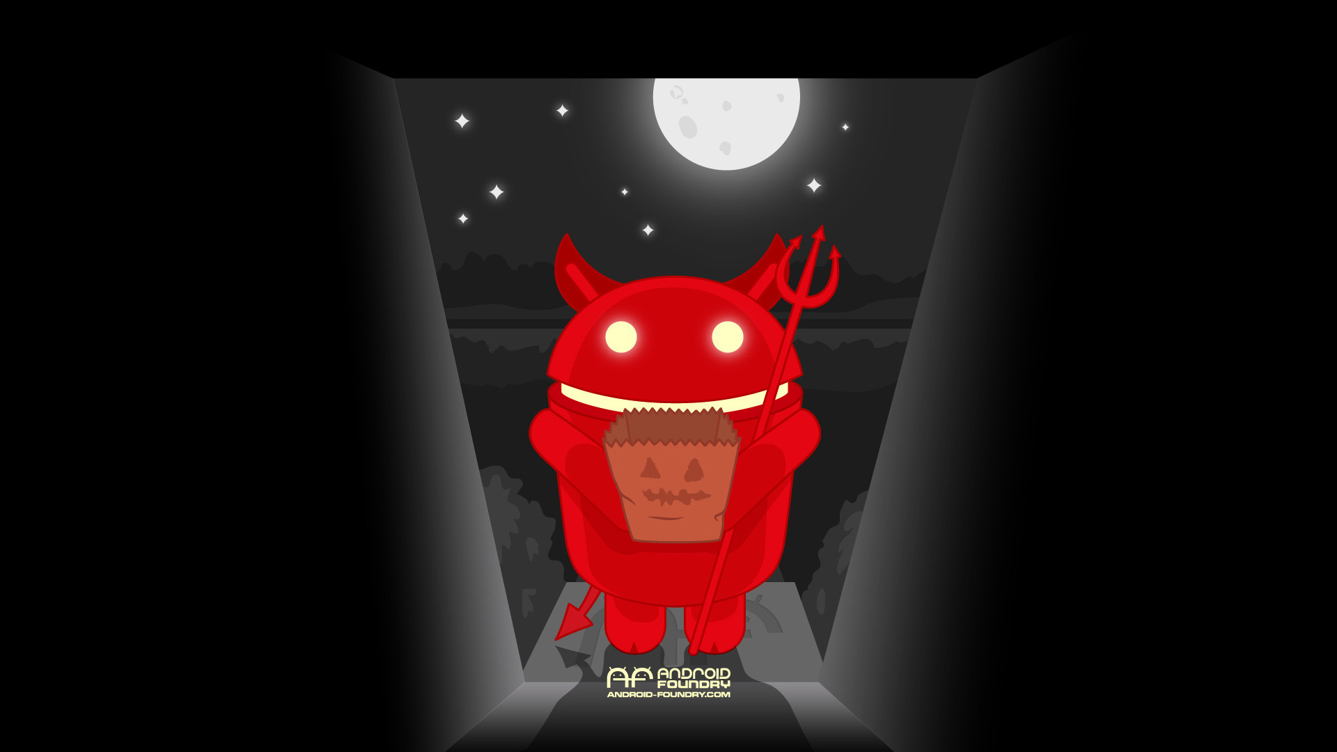 1920x1080 Android Foundry Halloween Wallpaper