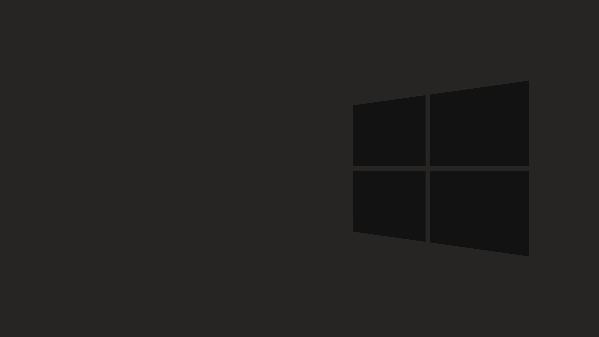 1920x1080 [1080P]Minimal Windows 10 wallpaper. 4K in comments.