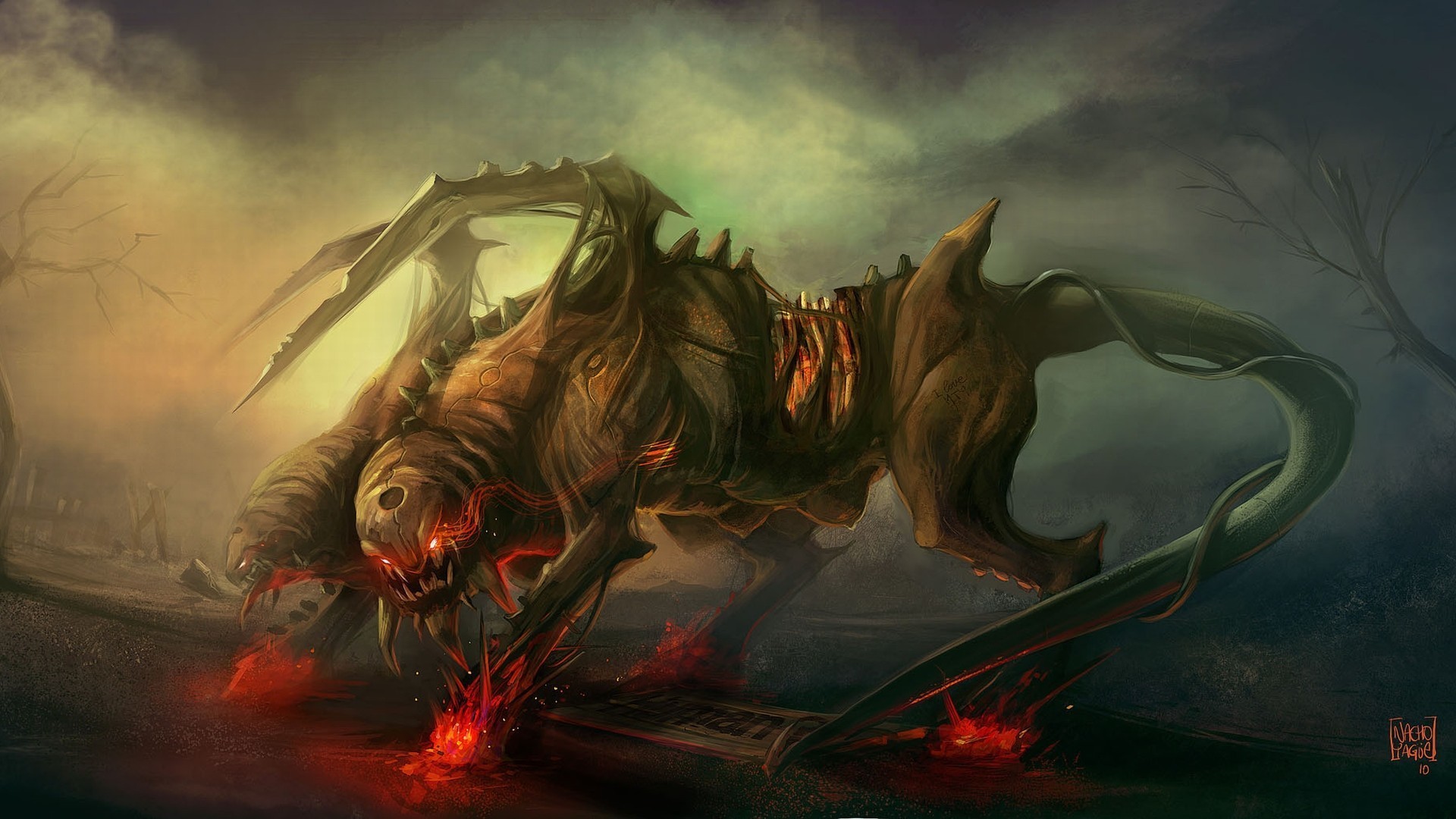 1920x1080  Fanyasy creatures | Fantasy creatures art horror background  wallpapers images Fantasy HD .