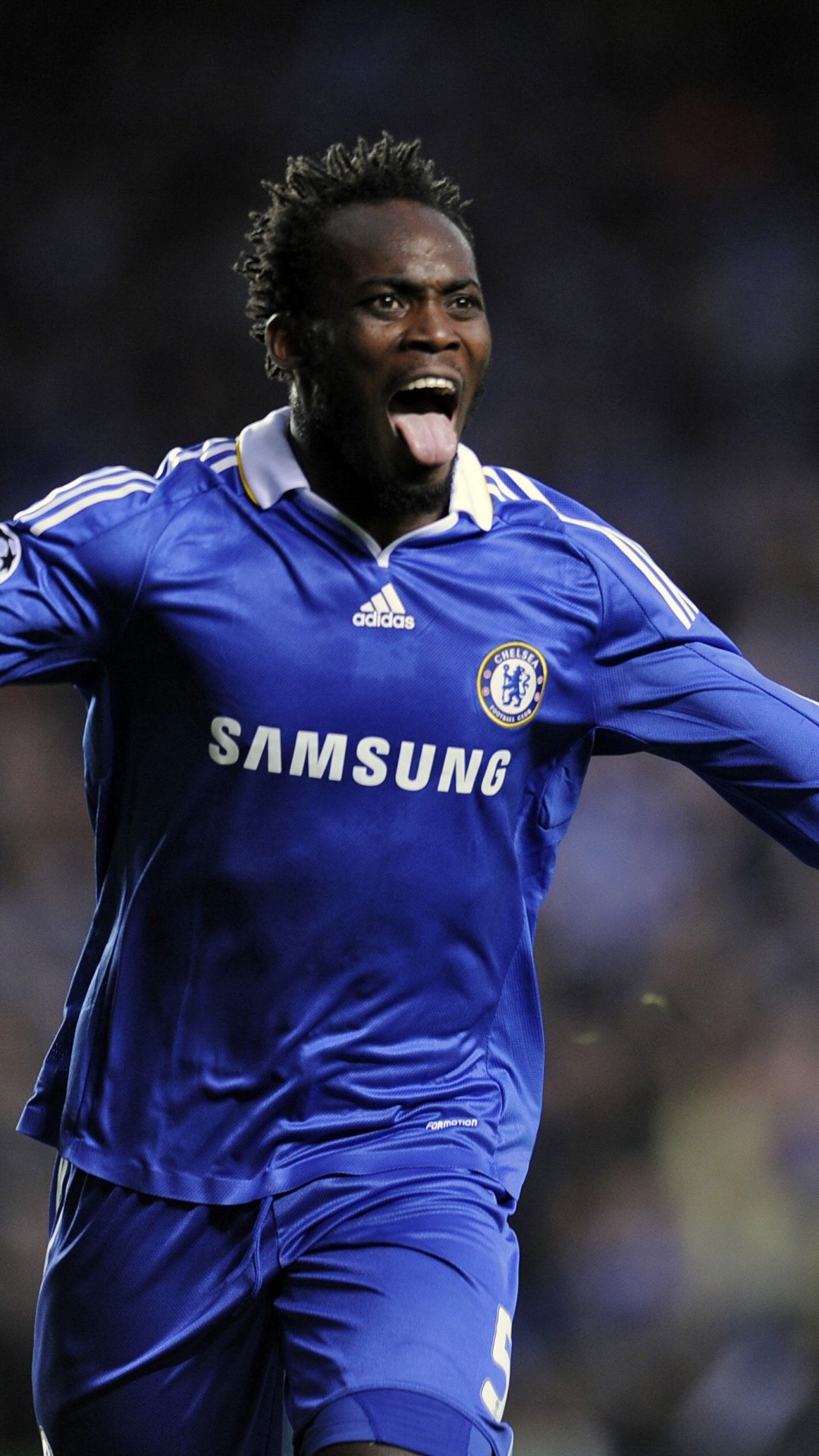 1080x1920 Preview wallpaper essien, chelsea, player, win 